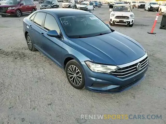 10 Photograph of a damaged car 3VWC57BU2KM121729 VOLKSWAGEN JETTA 2019
