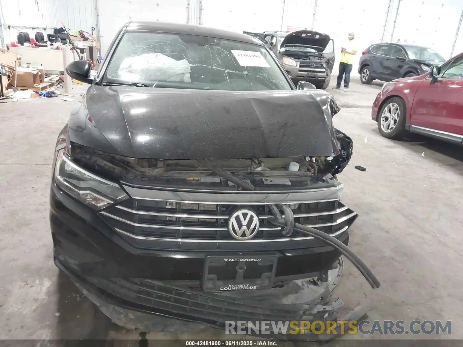 6 Photograph of a damaged car 3VWC57BU2KM124050 VOLKSWAGEN JETTA 2019