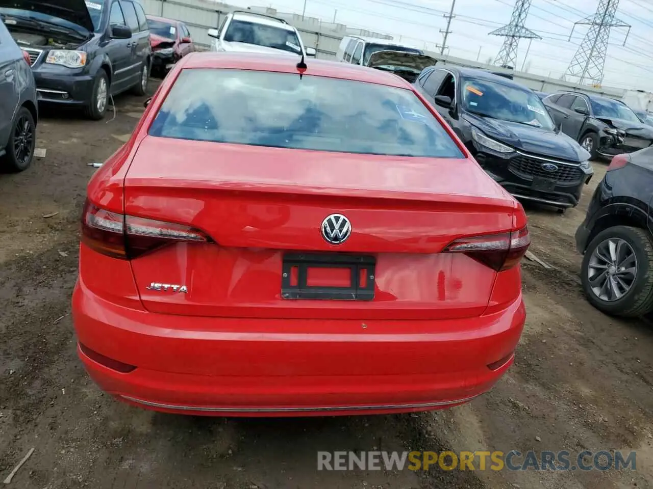 6 Photograph of a damaged car 3VWC57BU2KM236458 VOLKSWAGEN JETTA 2019