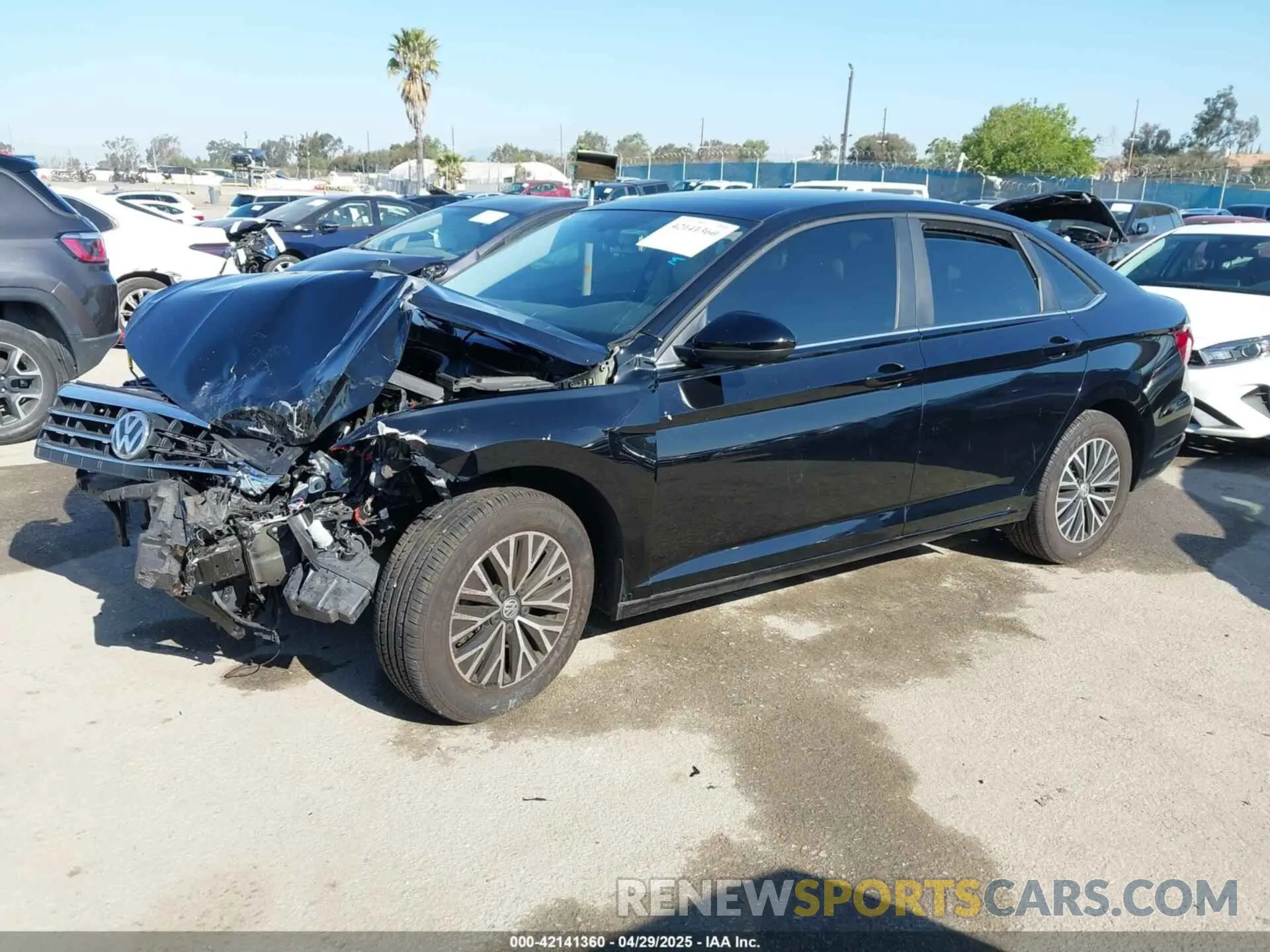 2 Photograph of a damaged car 3VWC57BU3KM030579 VOLKSWAGEN JETTA 2019