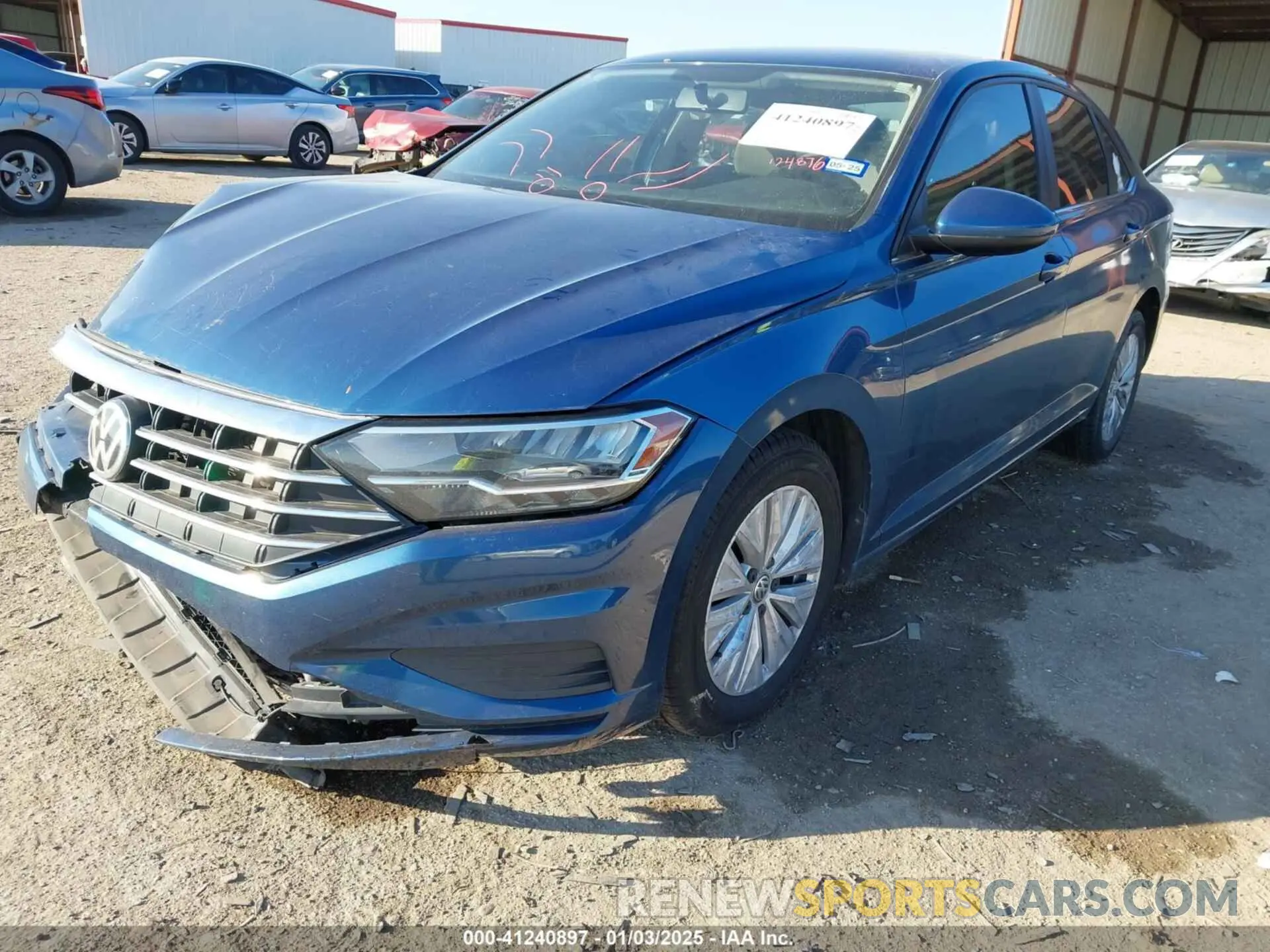 2 Photograph of a damaged car 3VWC57BU3KM040237 VOLKSWAGEN JETTA 2019