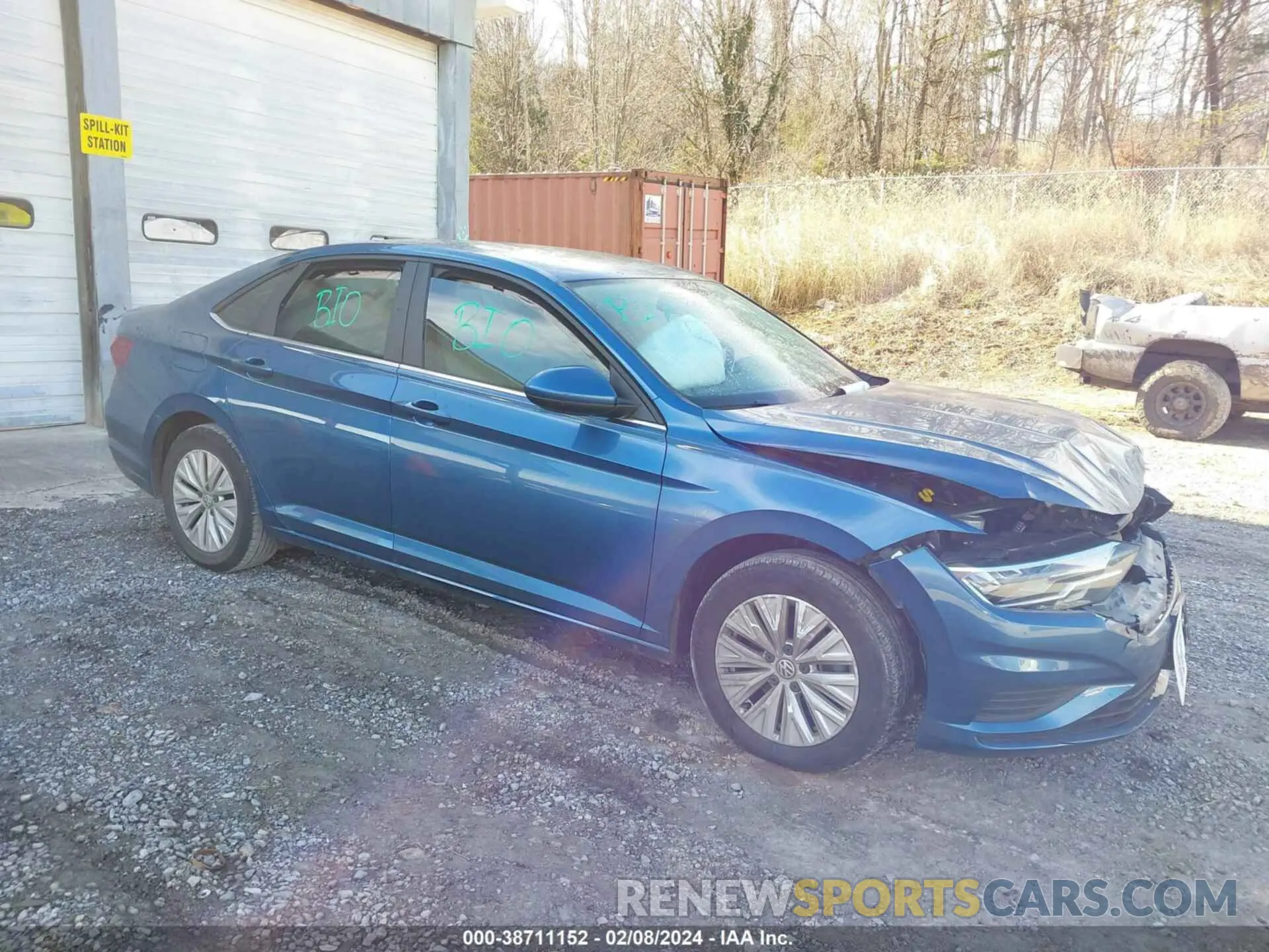 1 Photograph of a damaged car 3VWC57BU3KM056079 VOLKSWAGEN JETTA 2019