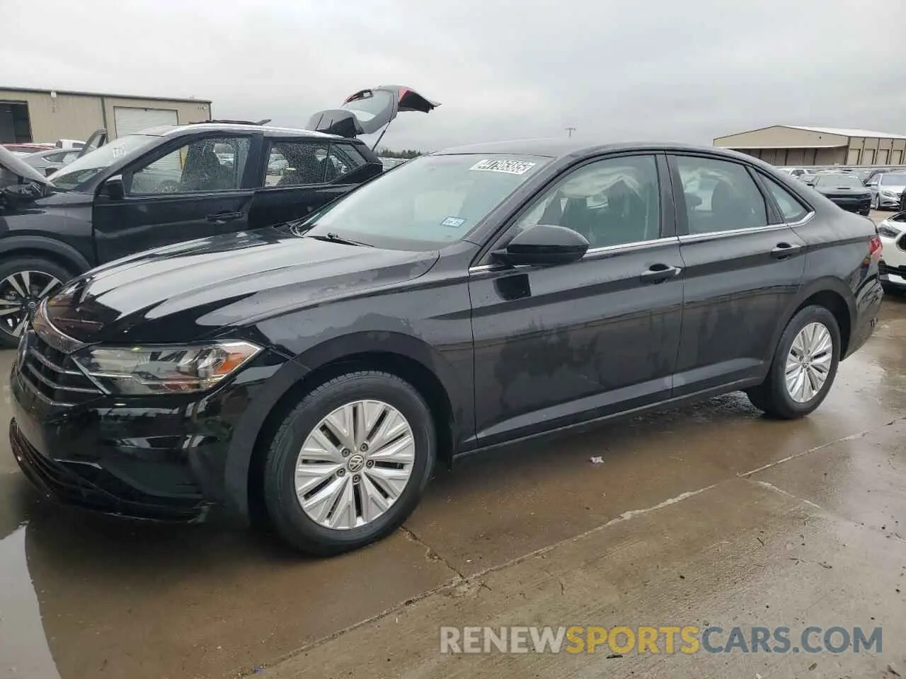 1 Photograph of a damaged car 3VWC57BU3KM058558 VOLKSWAGEN JETTA 2019