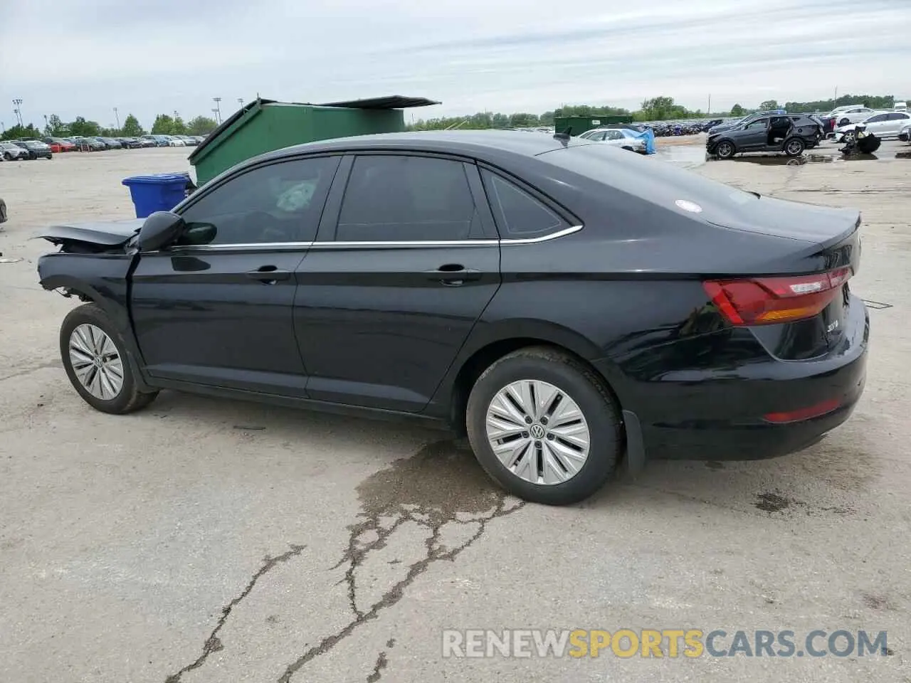 2 Photograph of a damaged car 3VWC57BU3KM066580 VOLKSWAGEN JETTA 2019