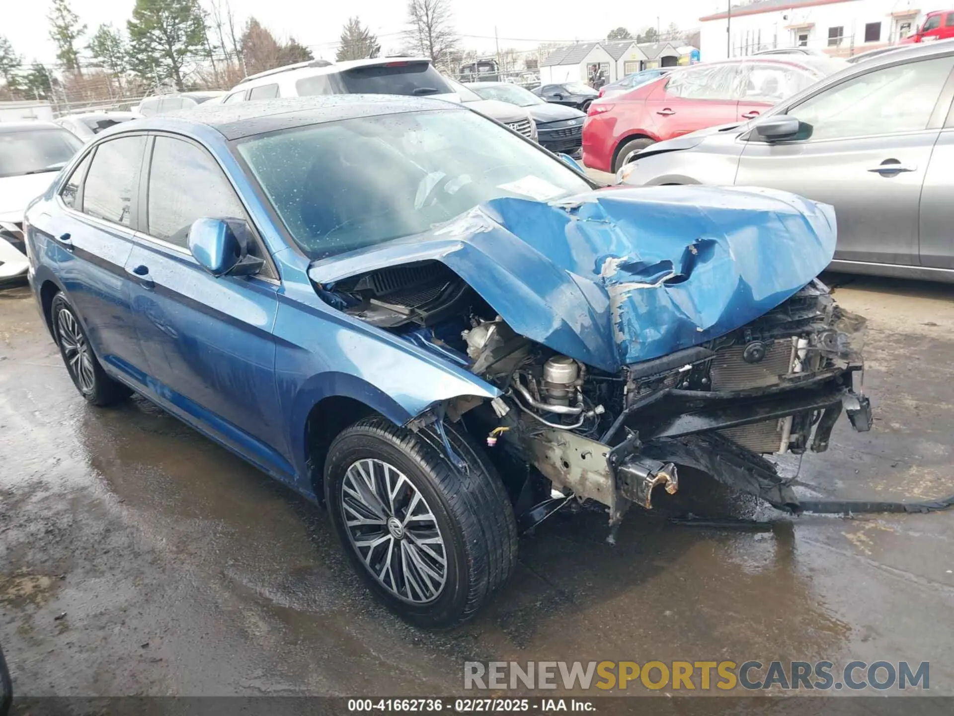 1 Photograph of a damaged car 3VWC57BU3KM090250 VOLKSWAGEN JETTA 2019