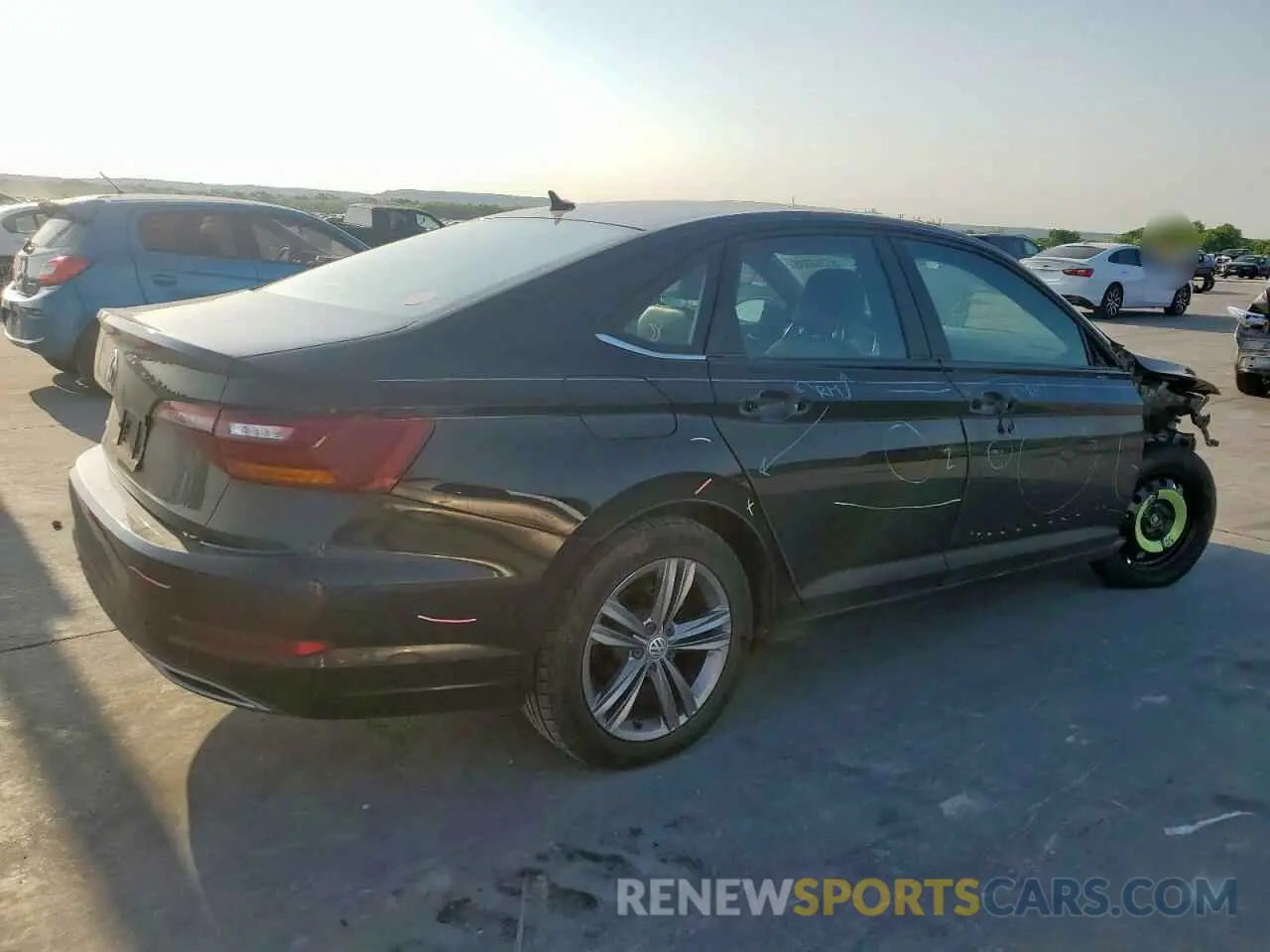 3 Photograph of a damaged car 3VWC57BU3KM097988 VOLKSWAGEN JETTA 2019