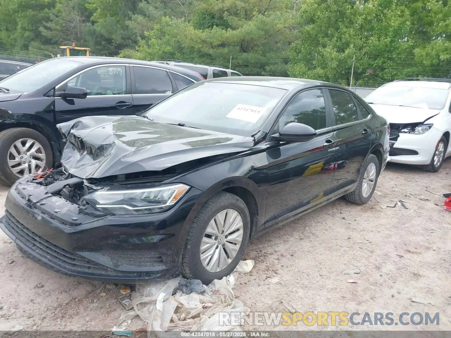 2 Photograph of a damaged car 3VWC57BU3KM142024 VOLKSWAGEN JETTA 2019