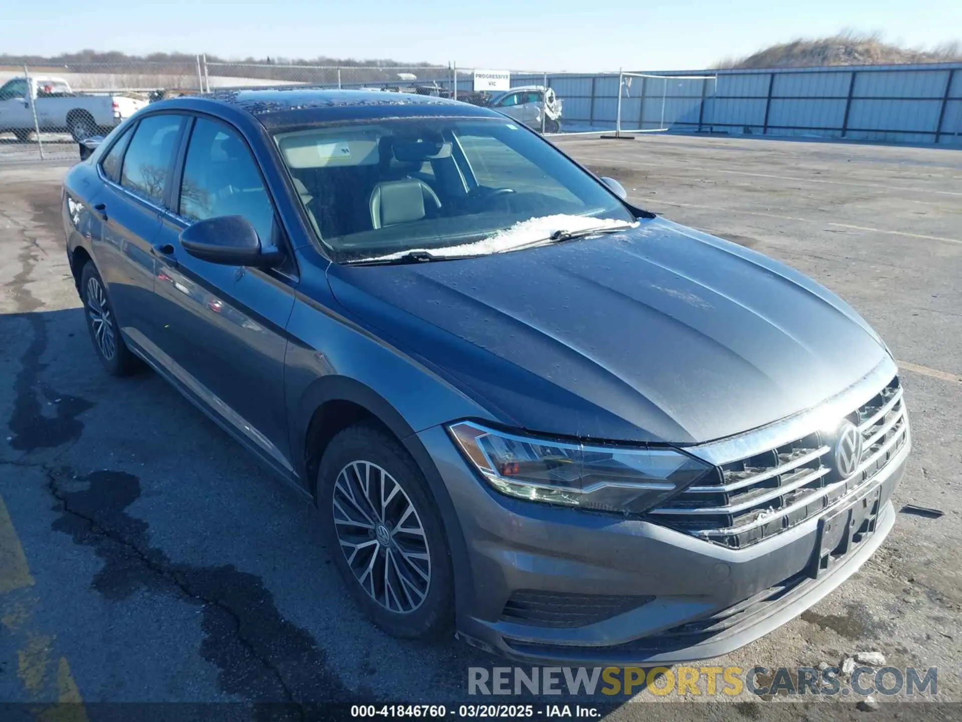 1 Photograph of a damaged car 3VWC57BU3KM161415 VOLKSWAGEN JETTA 2019