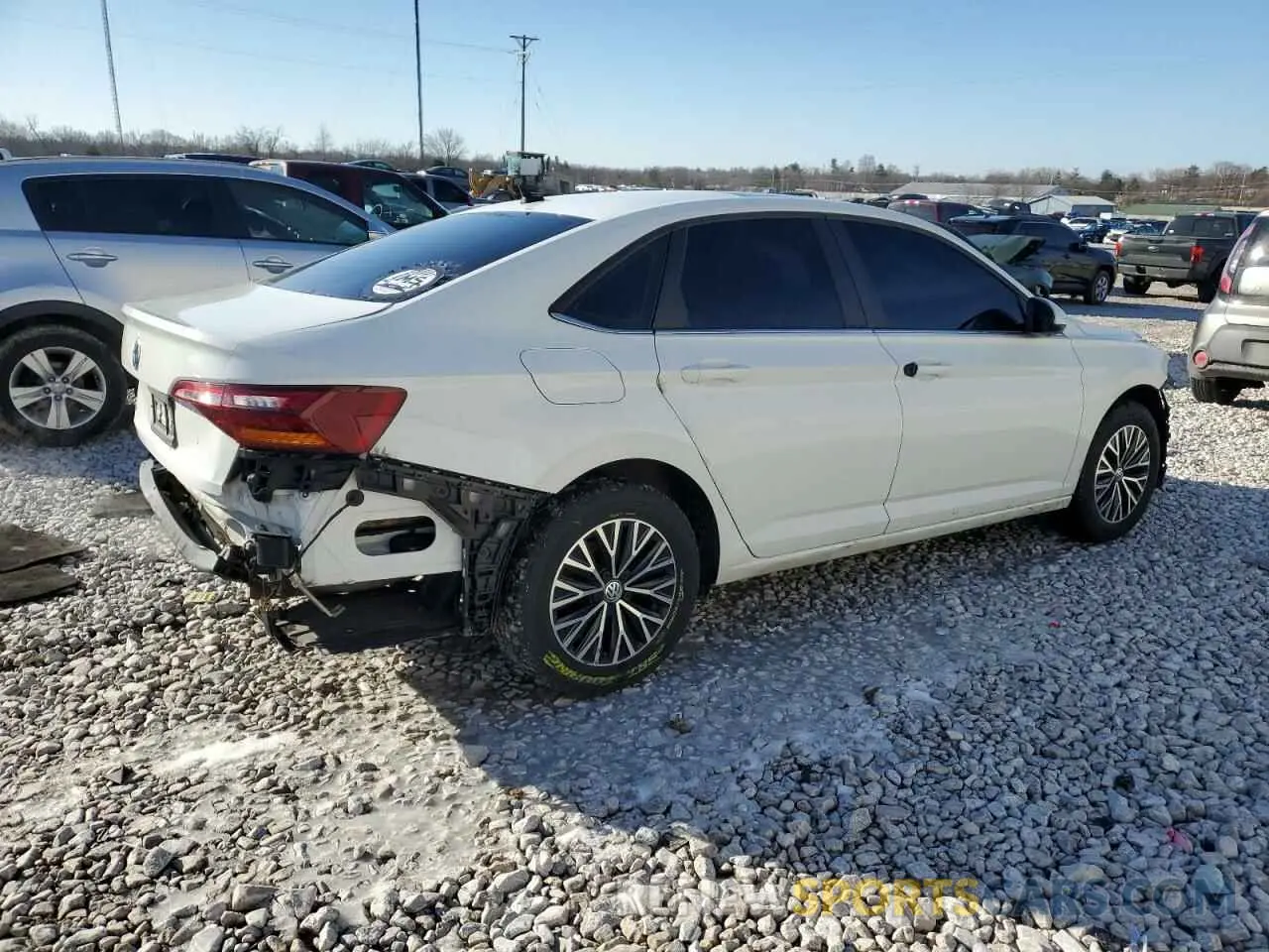 3 Photograph of a damaged car 3VWC57BU3KM164119 VOLKSWAGEN JETTA 2019
