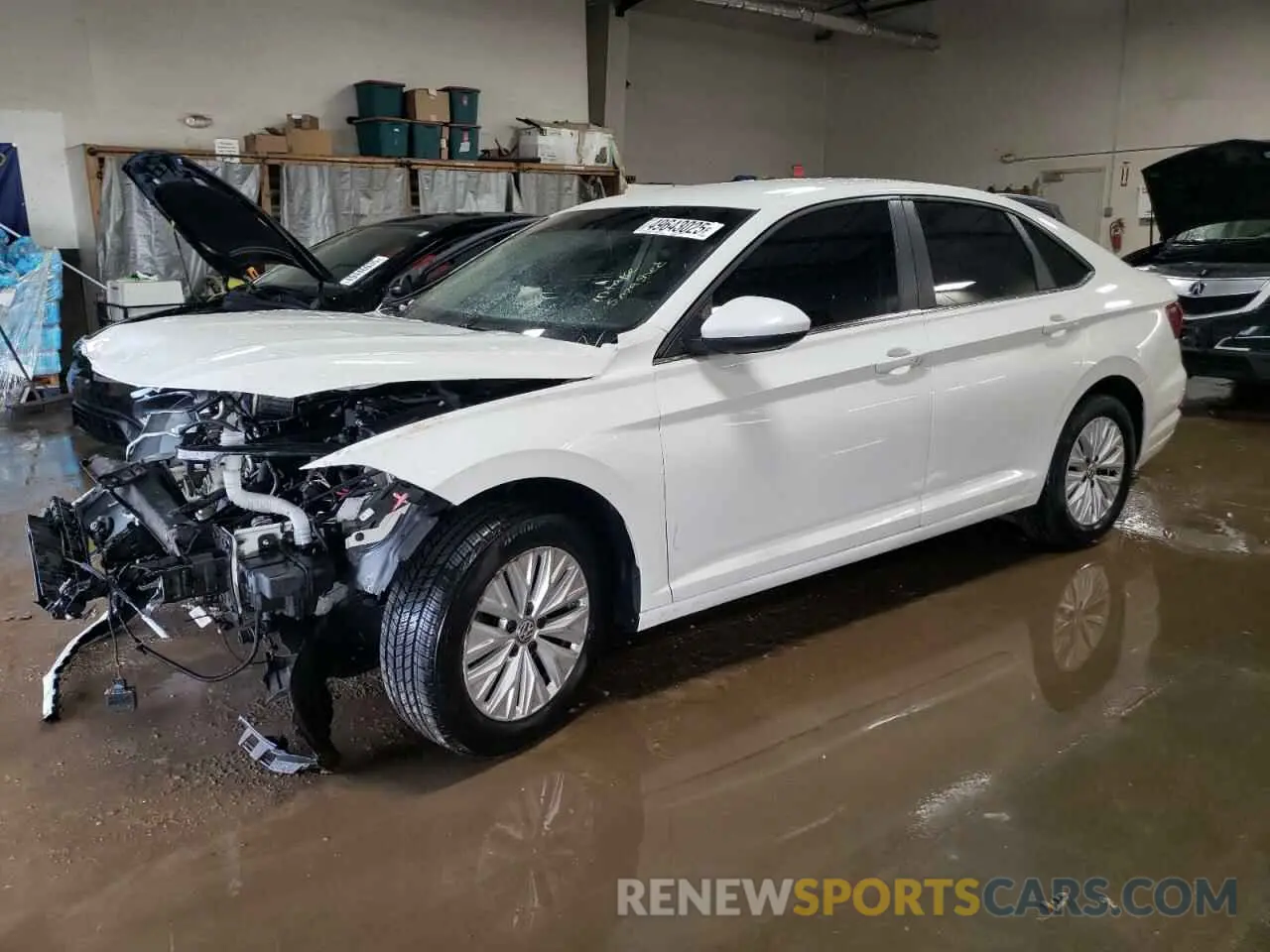 1 Photograph of a damaged car 3VWC57BU3KM198769 VOLKSWAGEN JETTA 2019