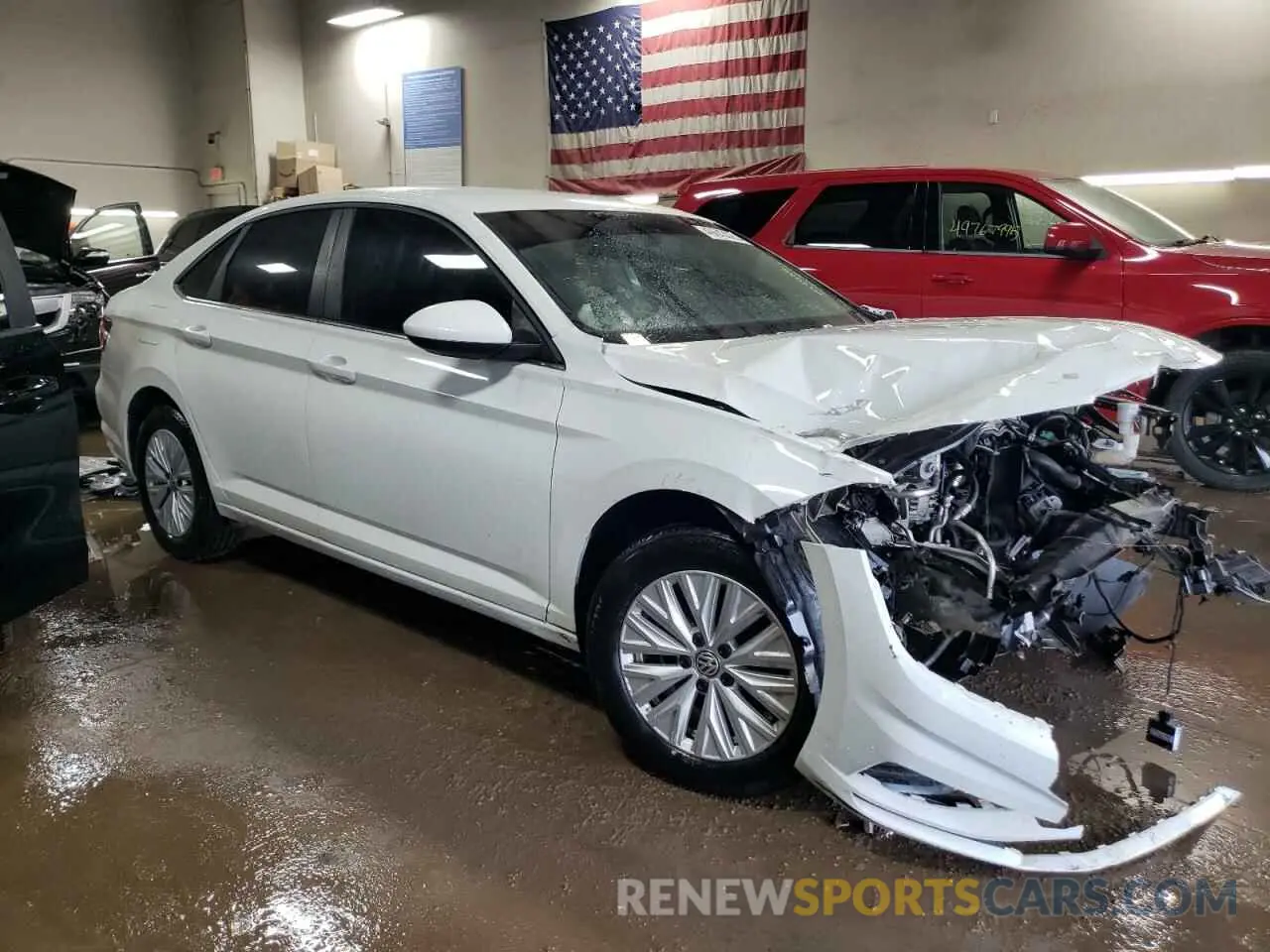 4 Photograph of a damaged car 3VWC57BU3KM198769 VOLKSWAGEN JETTA 2019