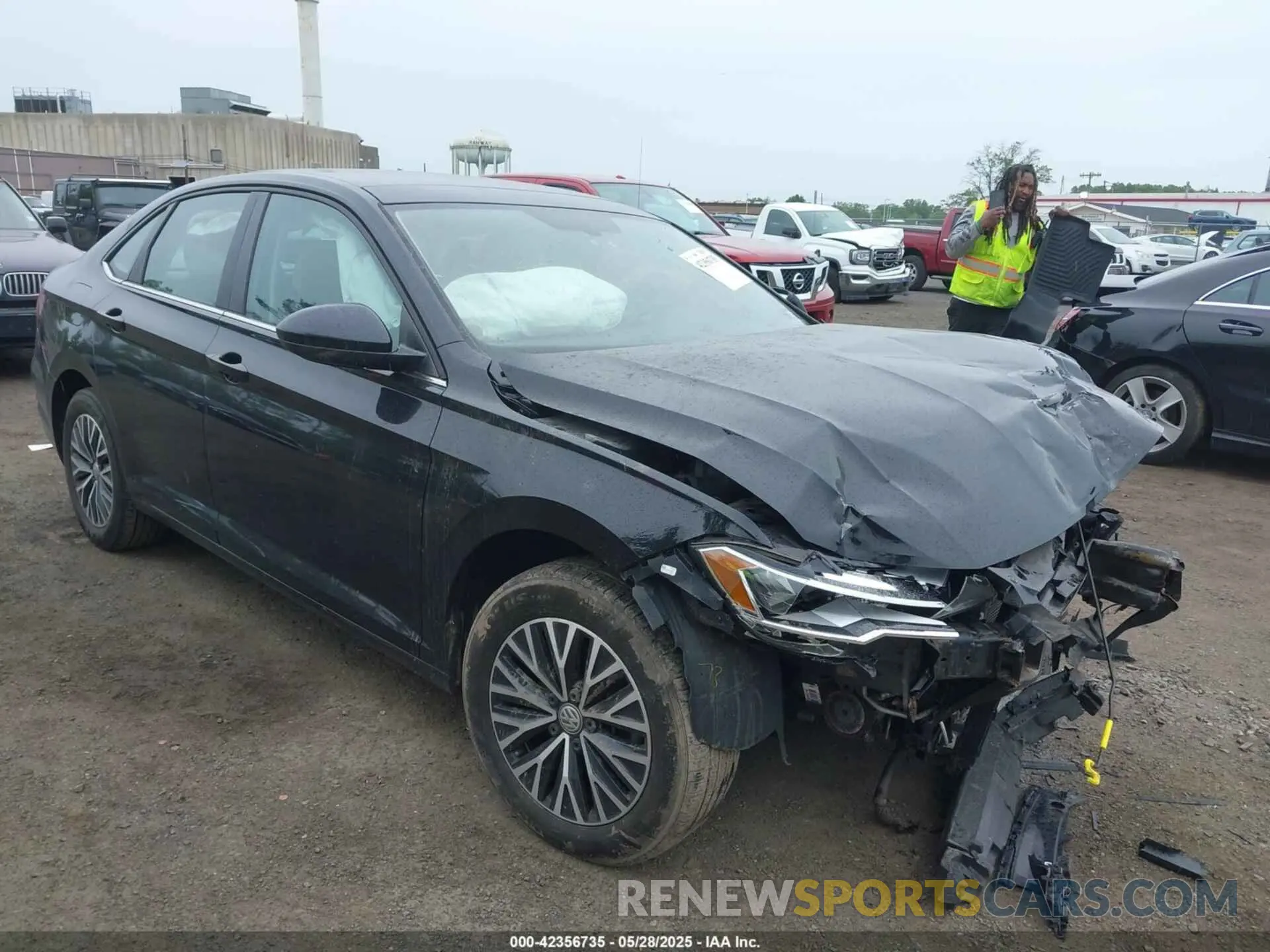 1 Photograph of a damaged car 3VWC57BU3KM212685 VOLKSWAGEN JETTA 2019