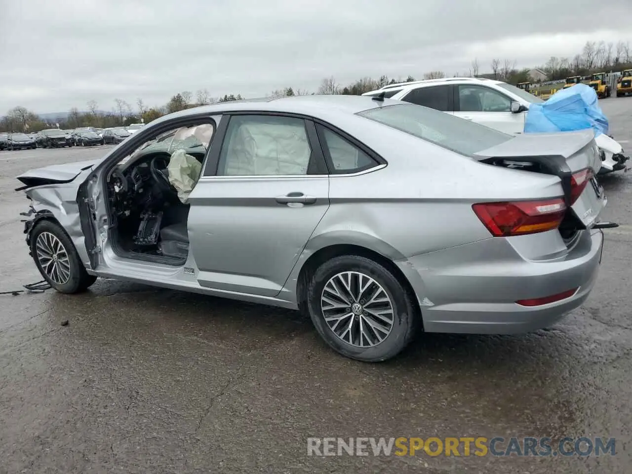 2 Photograph of a damaged car 3VWC57BU3KM215926 VOLKSWAGEN JETTA 2019