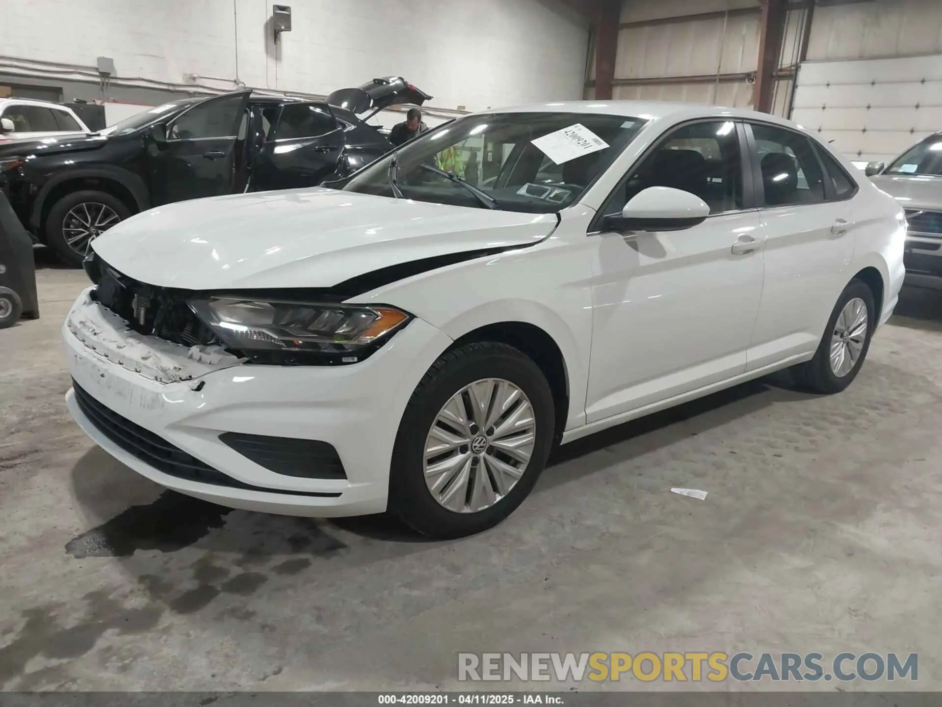 2 Photograph of a damaged car 3VWC57BU3KM226411 VOLKSWAGEN JETTA 2019