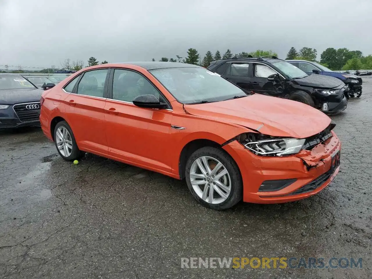 4 Photograph of a damaged car 3VWC57BU3KM240602 VOLKSWAGEN JETTA 2019