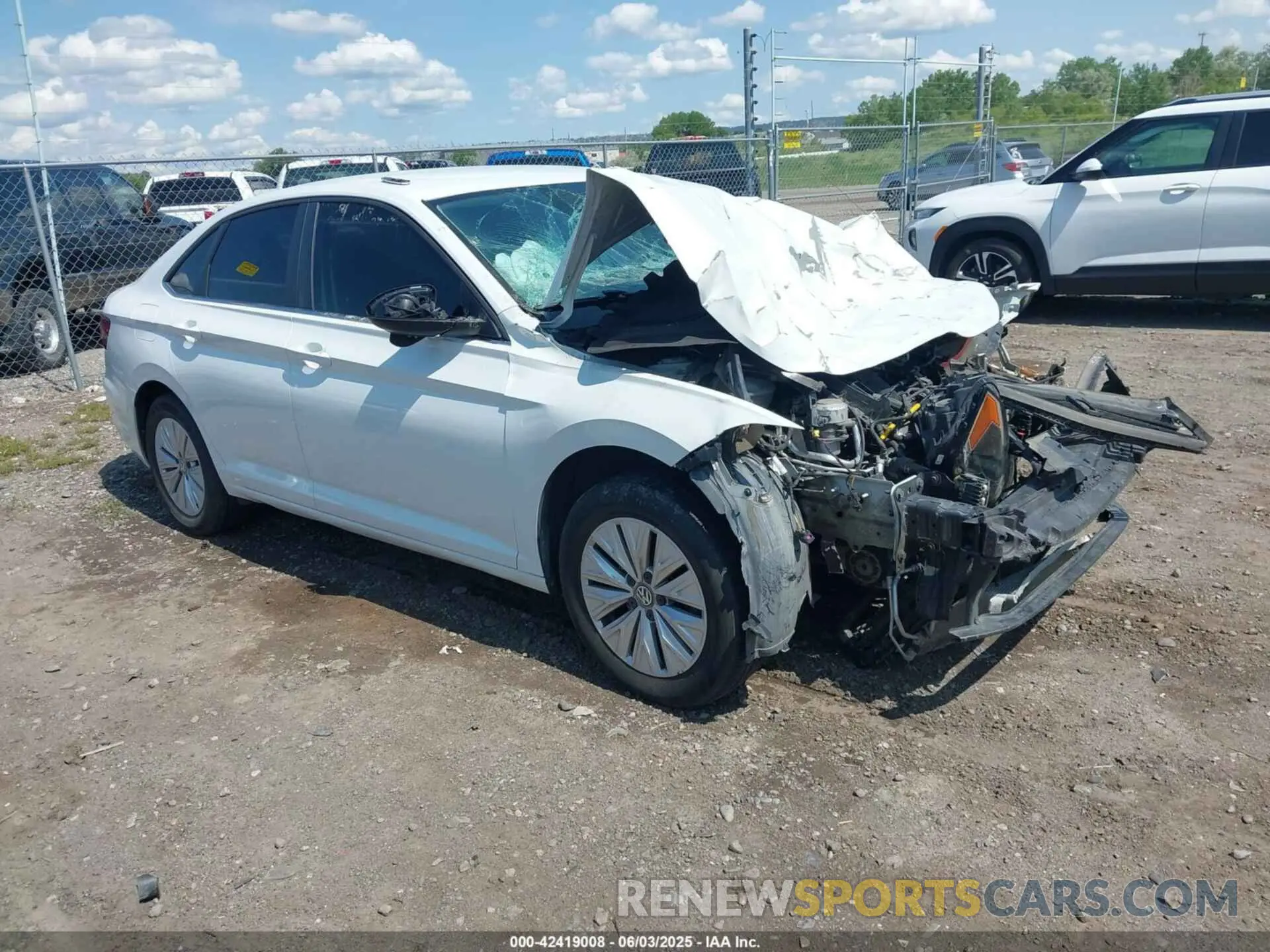 1 Photograph of a damaged car 3VWC57BU4KM005027 VOLKSWAGEN JETTA 2019