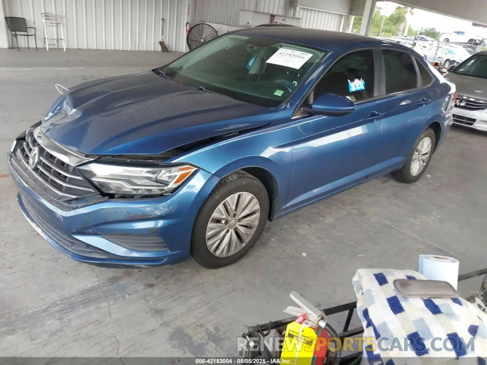 2 Photograph of a damaged car 3VWC57BU4KM005853 VOLKSWAGEN JETTA 2019