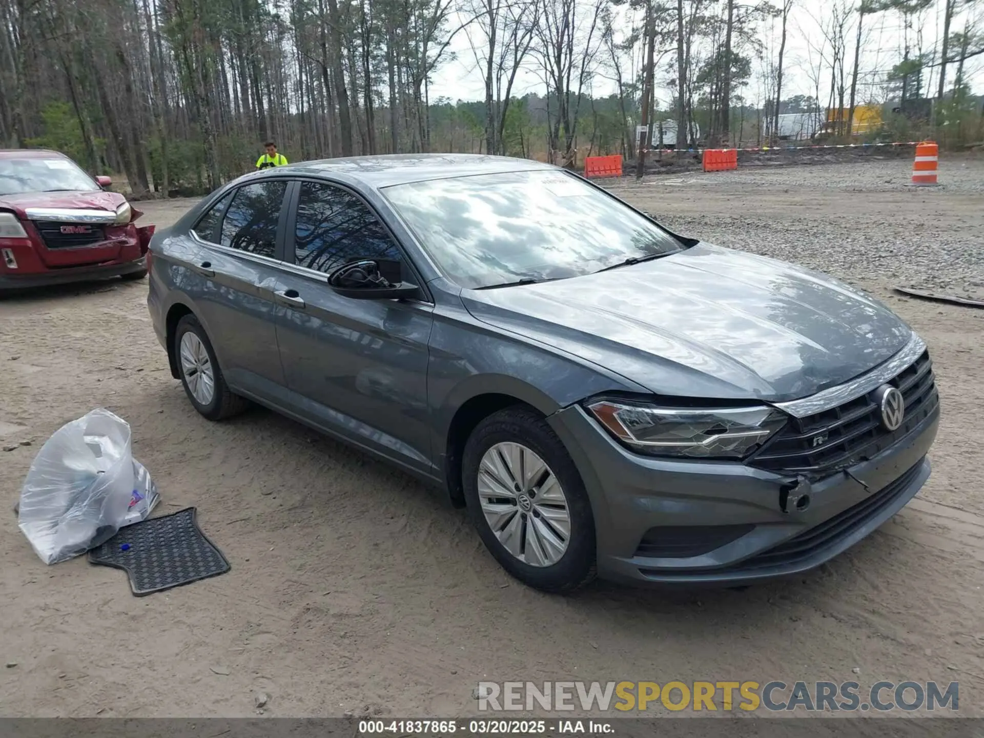 1 Photograph of a damaged car 3VWC57BU4KM022832 VOLKSWAGEN JETTA 2019