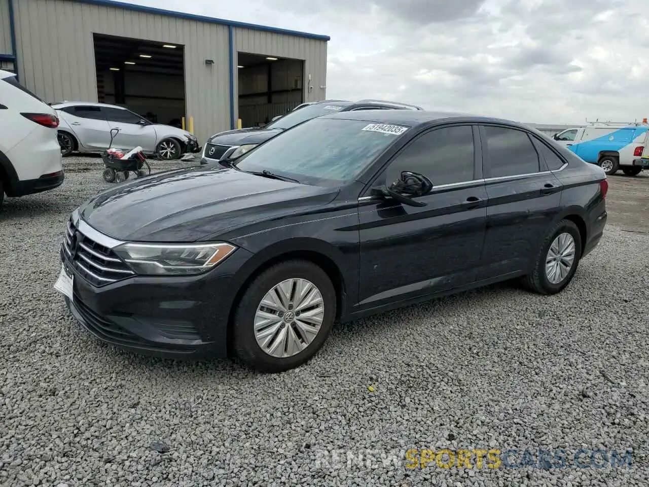 1 Photograph of a damaged car 3VWC57BU4KM031904 VOLKSWAGEN JETTA 2019