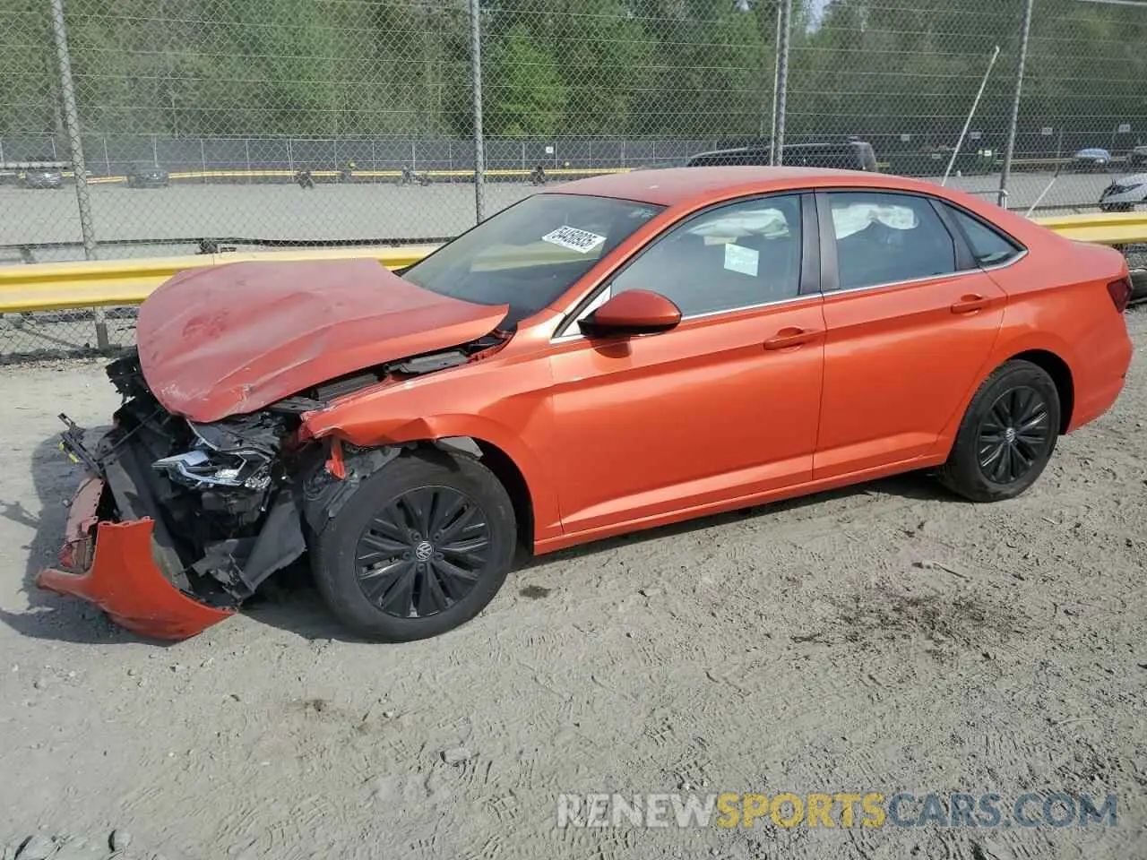 1 Photograph of a damaged car 3VWC57BU4KM055877 VOLKSWAGEN JETTA 2019