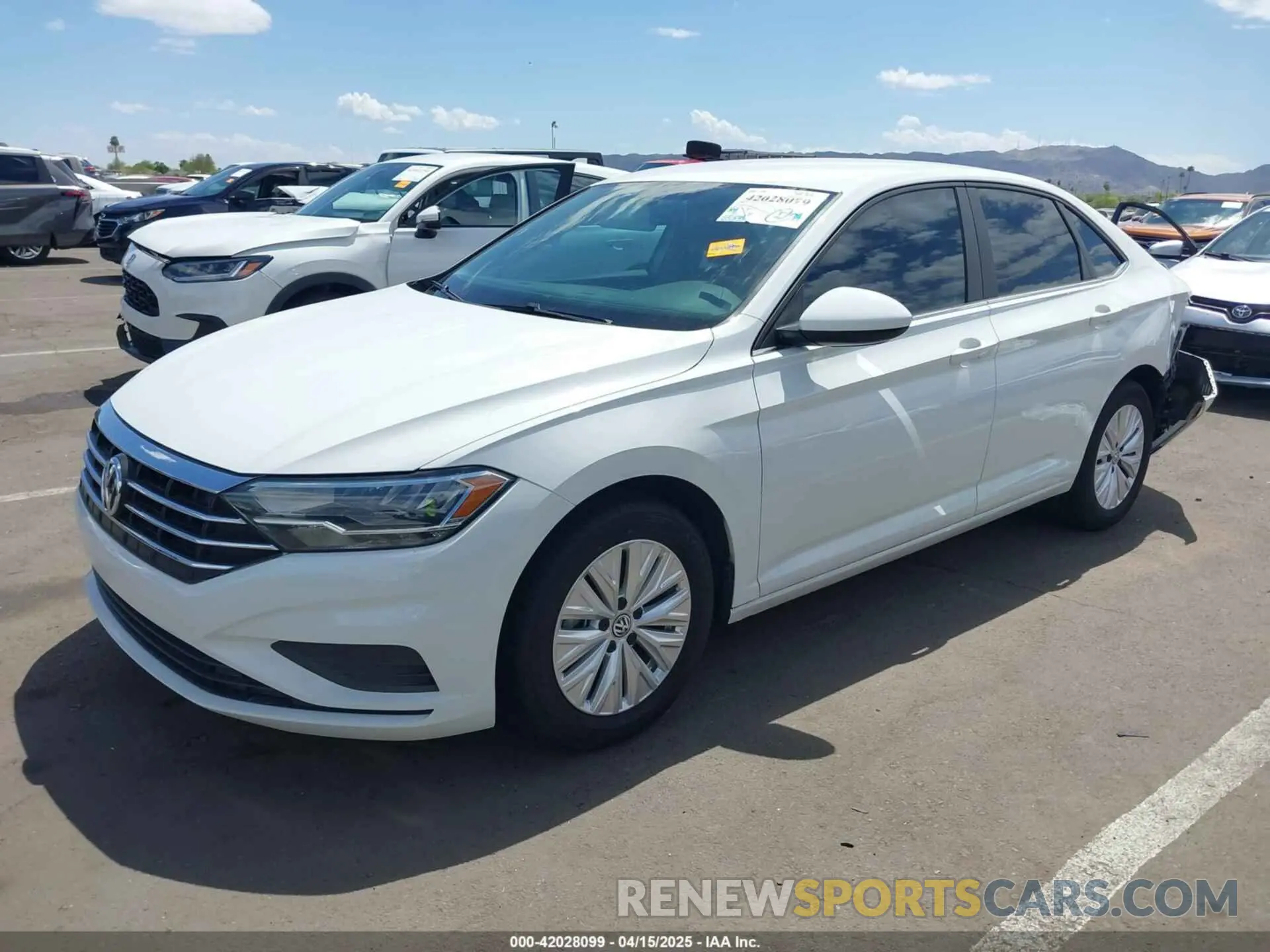 2 Photograph of a damaged car 3VWC57BU4KM089706 VOLKSWAGEN JETTA 2019