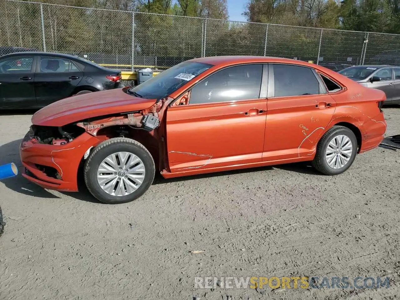 1 Photograph of a damaged car 3VWC57BU4KM096011 VOLKSWAGEN JETTA 2019