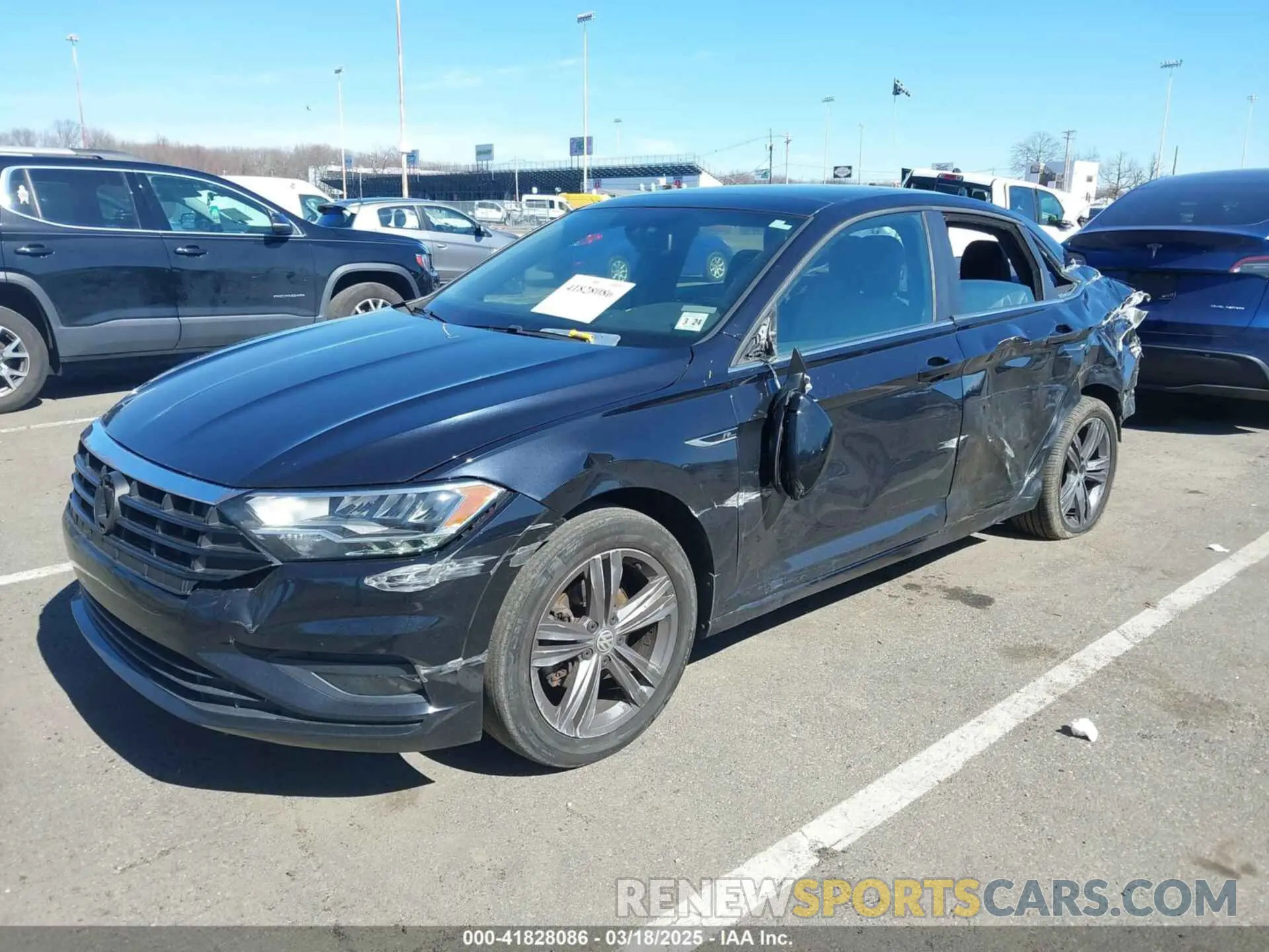 2 Photograph of a damaged car 3VWC57BU4KM098339 VOLKSWAGEN JETTA 2019