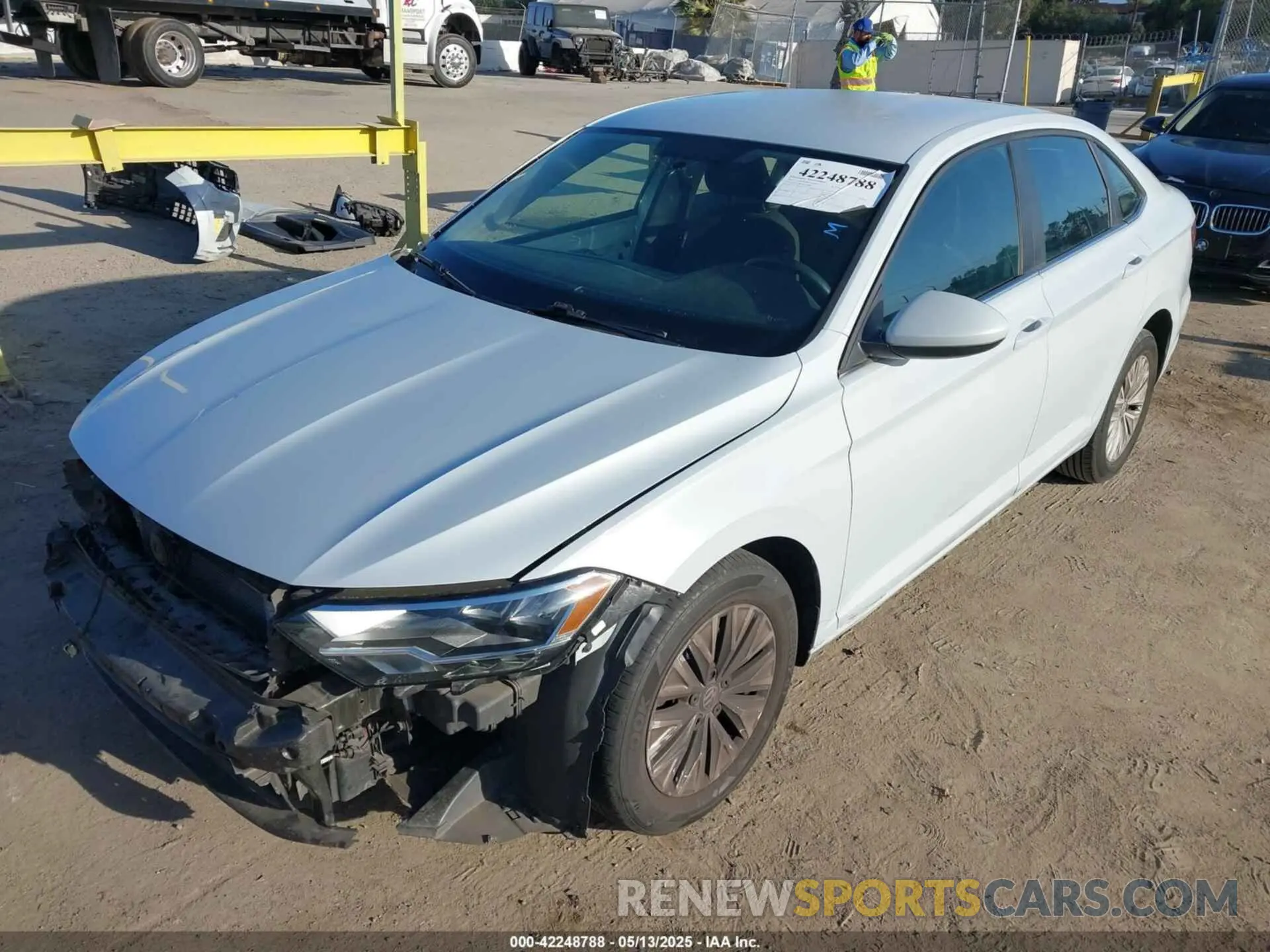 2 Photograph of a damaged car 3VWC57BU4KM129413 VOLKSWAGEN JETTA 2019