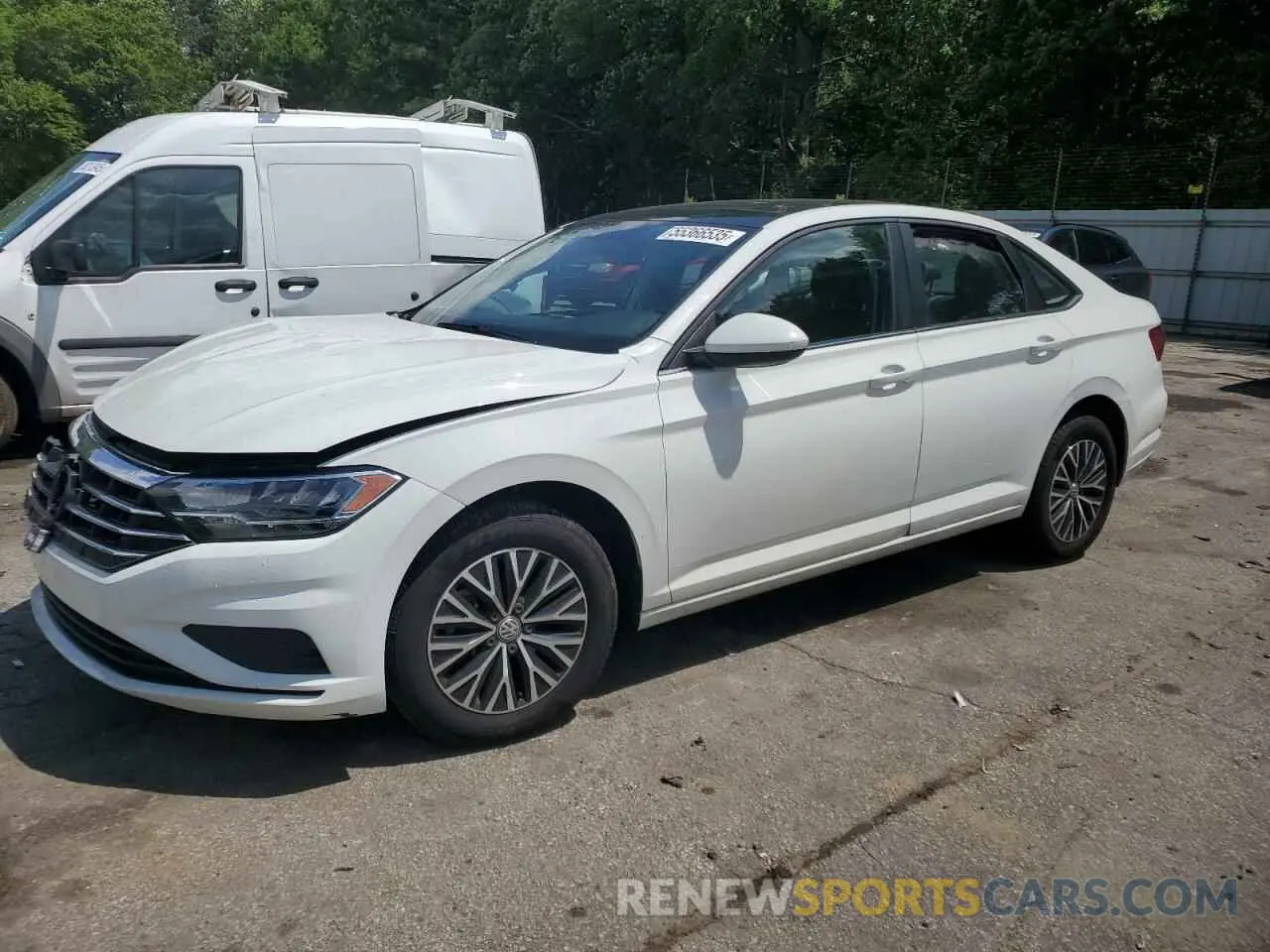 1 Photograph of a damaged car 3VWC57BU4KM136314 VOLKSWAGEN JETTA 2019