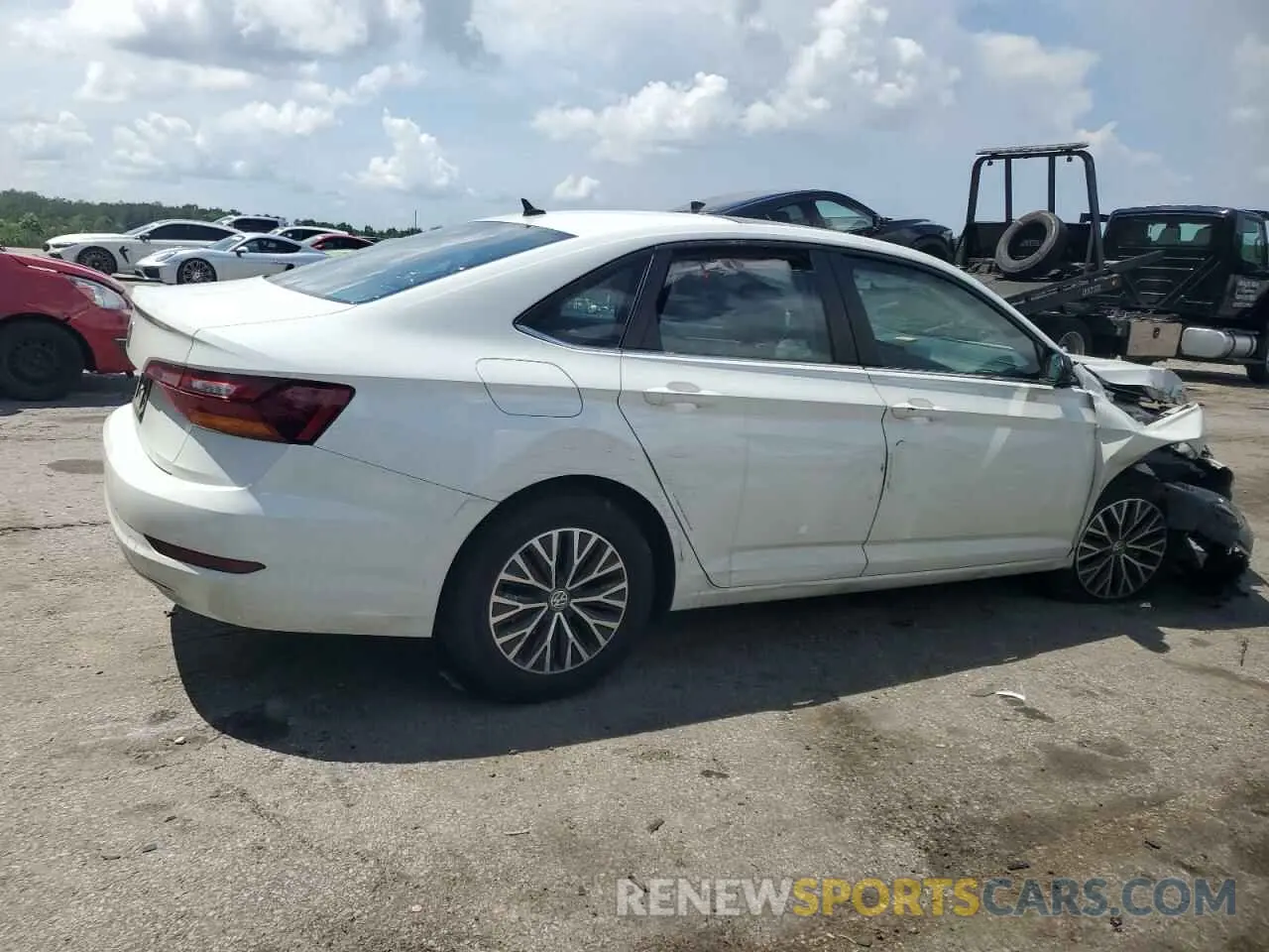 3 Photograph of a damaged car 3VWC57BU4KM136314 VOLKSWAGEN JETTA 2019