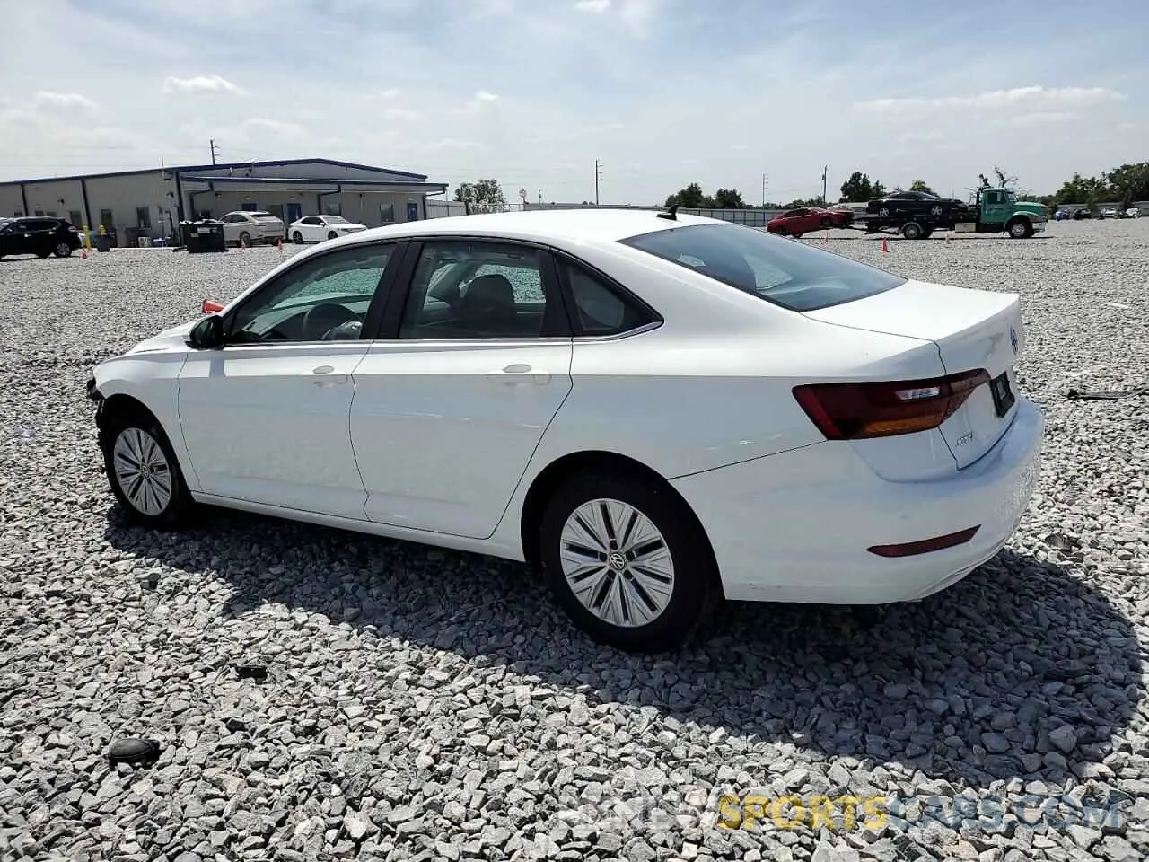 2 Photograph of a damaged car 3VWC57BU4KM153372 VOLKSWAGEN JETTA 2019