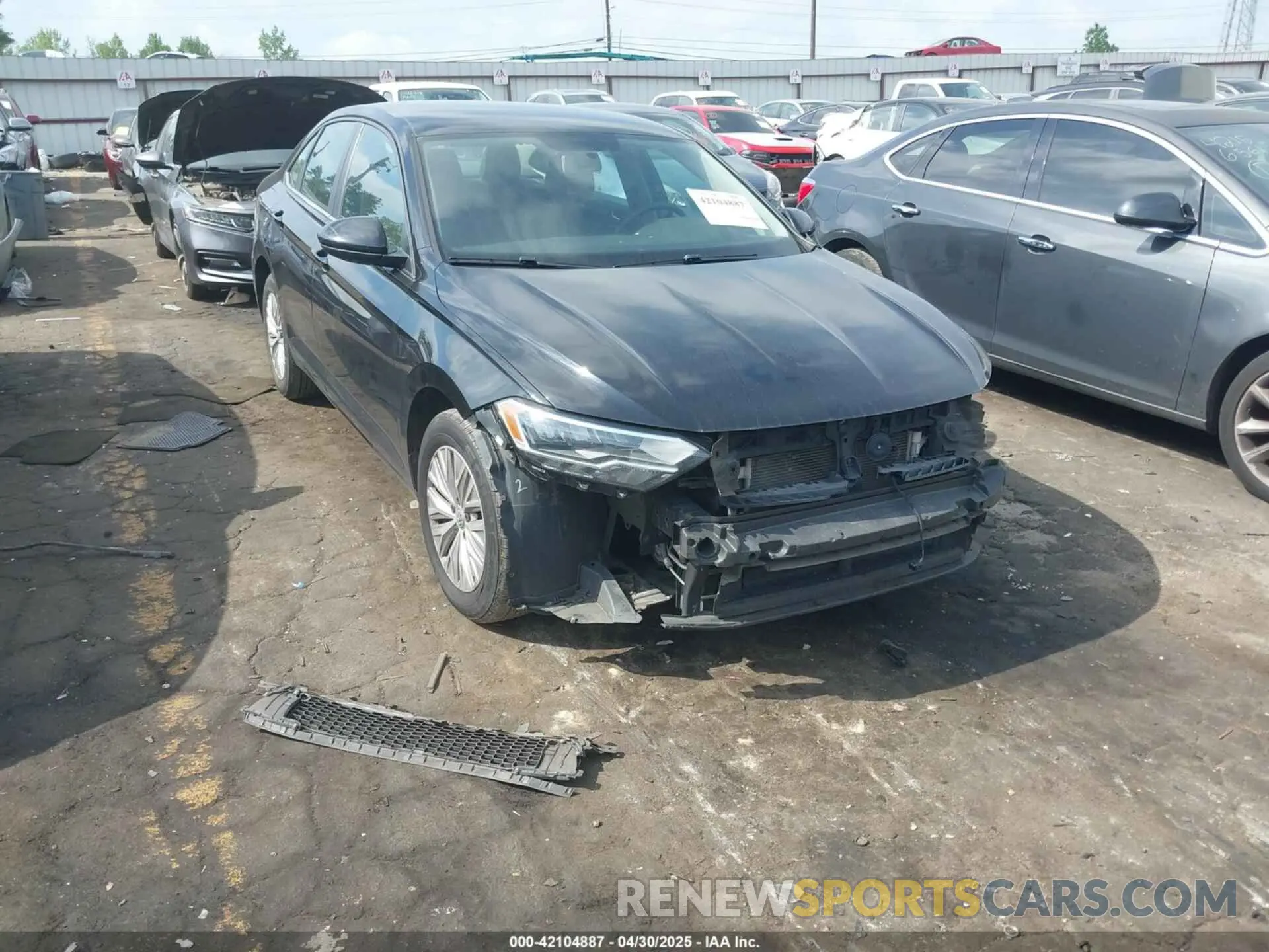 1 Photograph of a damaged car 3VWC57BU4KM170737 VOLKSWAGEN JETTA 2019