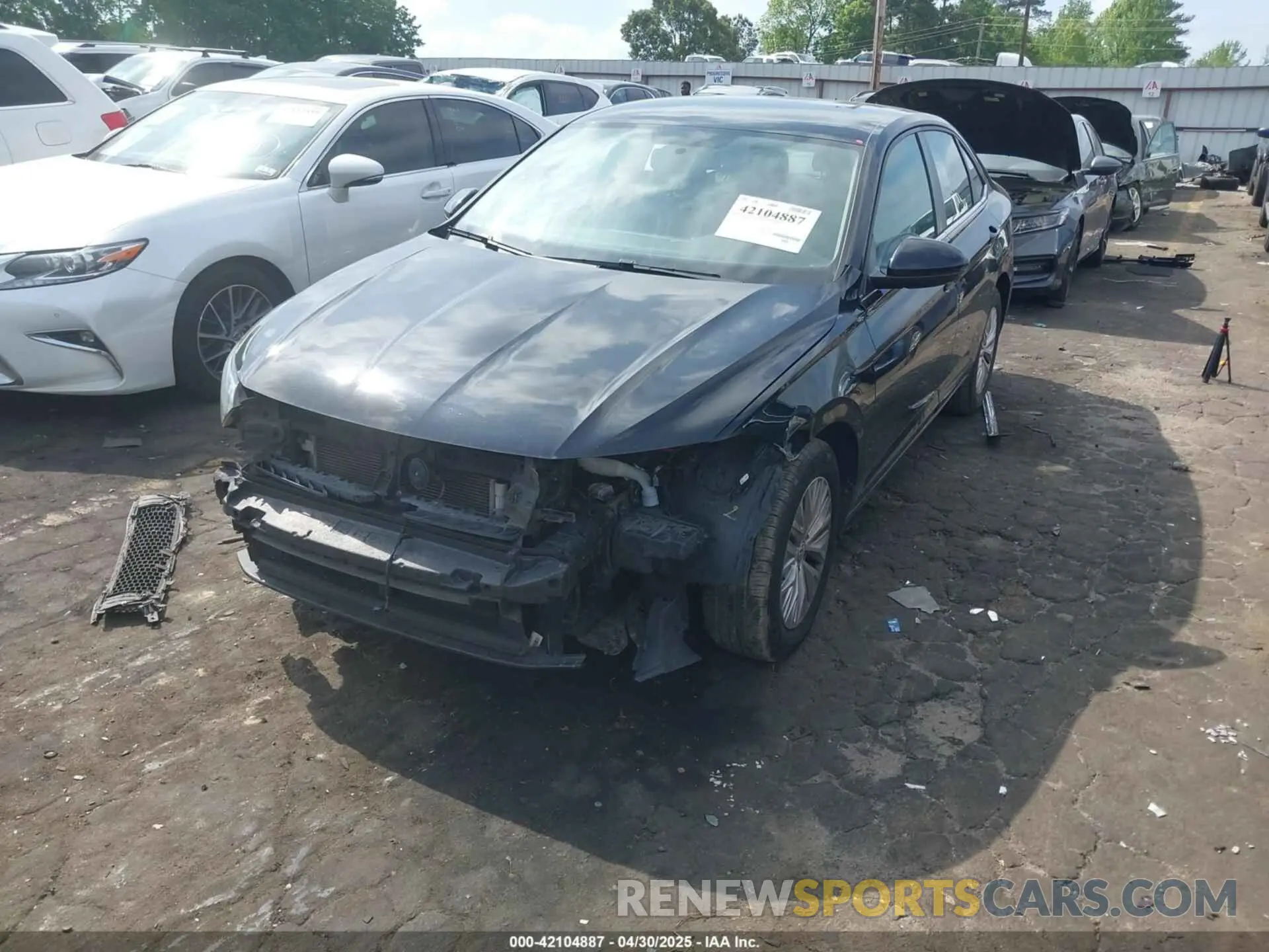 2 Photograph of a damaged car 3VWC57BU4KM170737 VOLKSWAGEN JETTA 2019