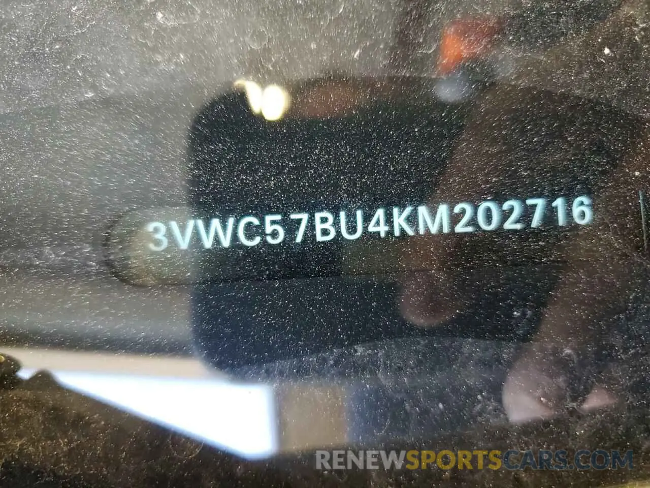 12 Photograph of a damaged car 3VWC57BU4KM202716 VOLKSWAGEN JETTA 2019