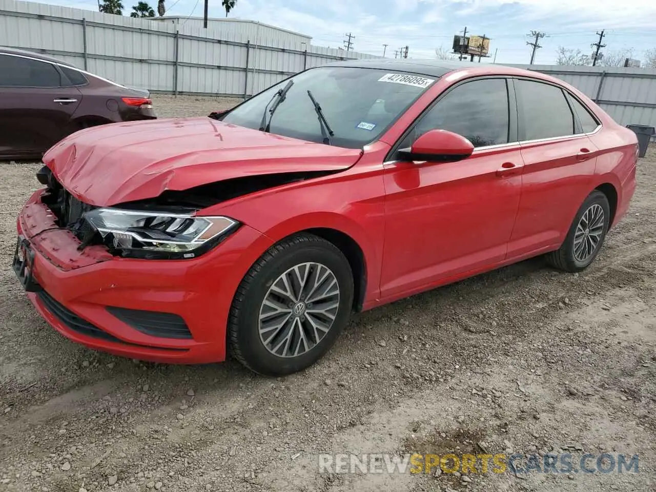 1 Photograph of a damaged car 3VWC57BU5KM032625 VOLKSWAGEN JETTA 2019