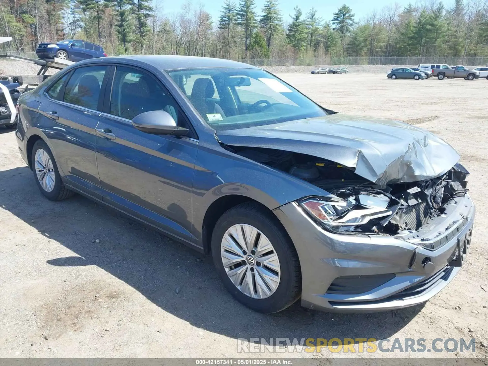 1 Photograph of a damaged car 3VWC57BU5KM047920 VOLKSWAGEN JETTA 2019