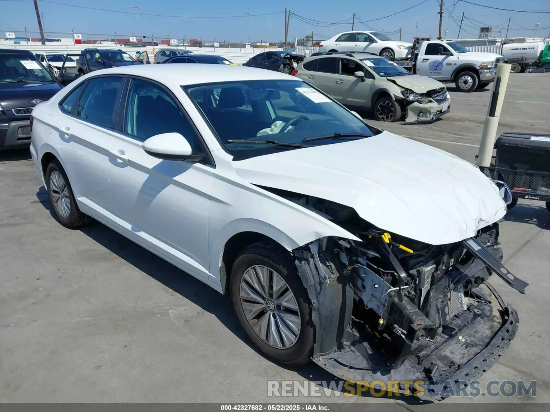 1 Photograph of a damaged car 3VWC57BU5KM050574 VOLKSWAGEN JETTA 2019