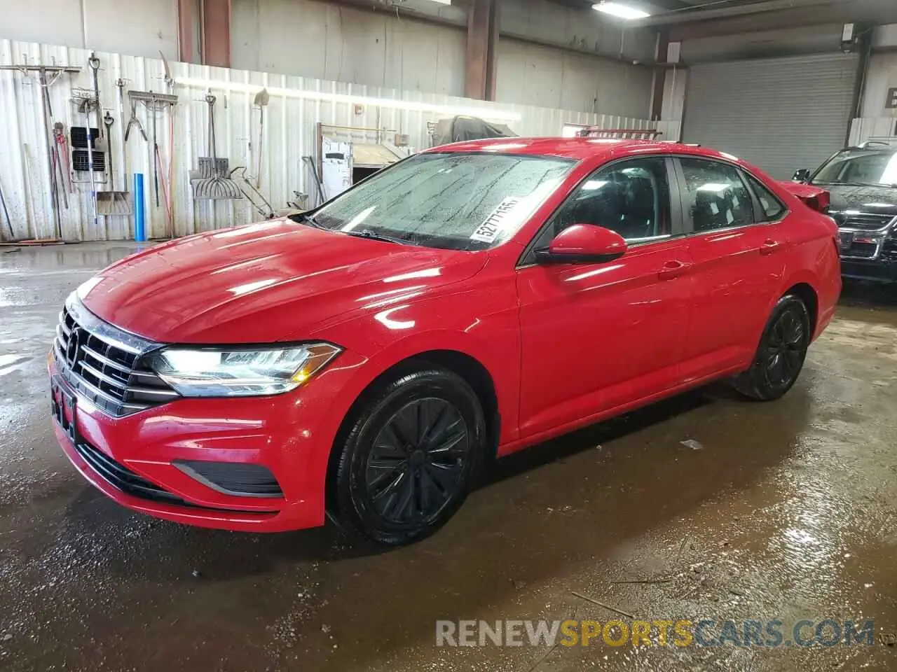 1 Photograph of a damaged car 3VWC57BU5KM054513 VOLKSWAGEN JETTA 2019
