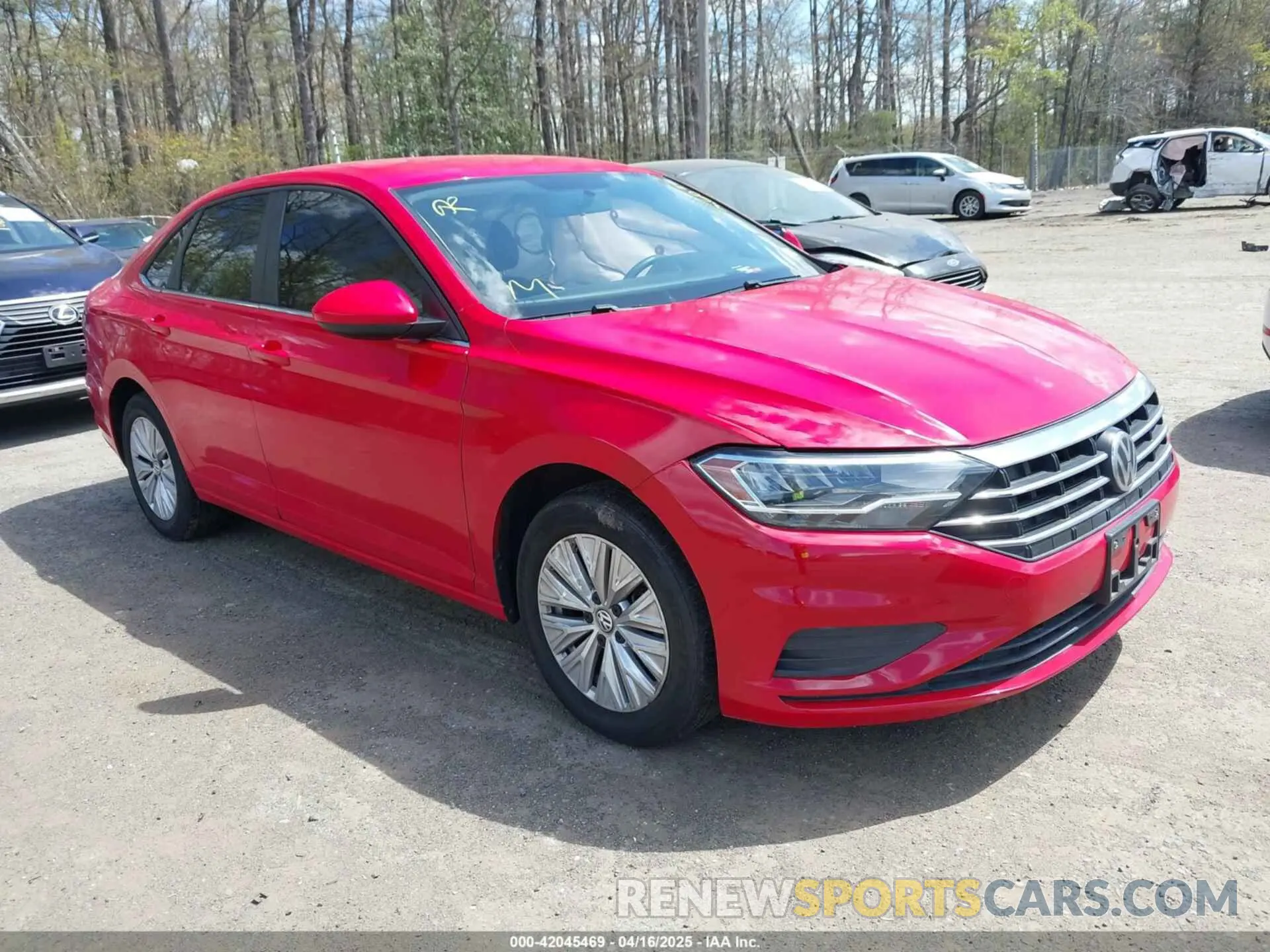 1 Photograph of a damaged car 3VWC57BU5KM054611 VOLKSWAGEN JETTA 2019