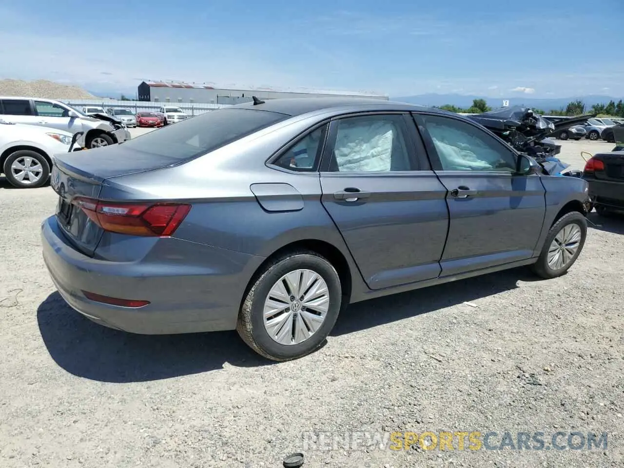 3 Photograph of a damaged car 3VWC57BU5KM061736 VOLKSWAGEN JETTA 2019