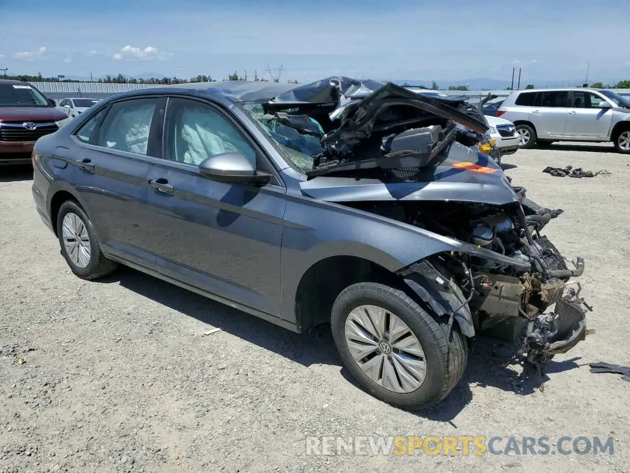 4 Photograph of a damaged car 3VWC57BU5KM061736 VOLKSWAGEN JETTA 2019