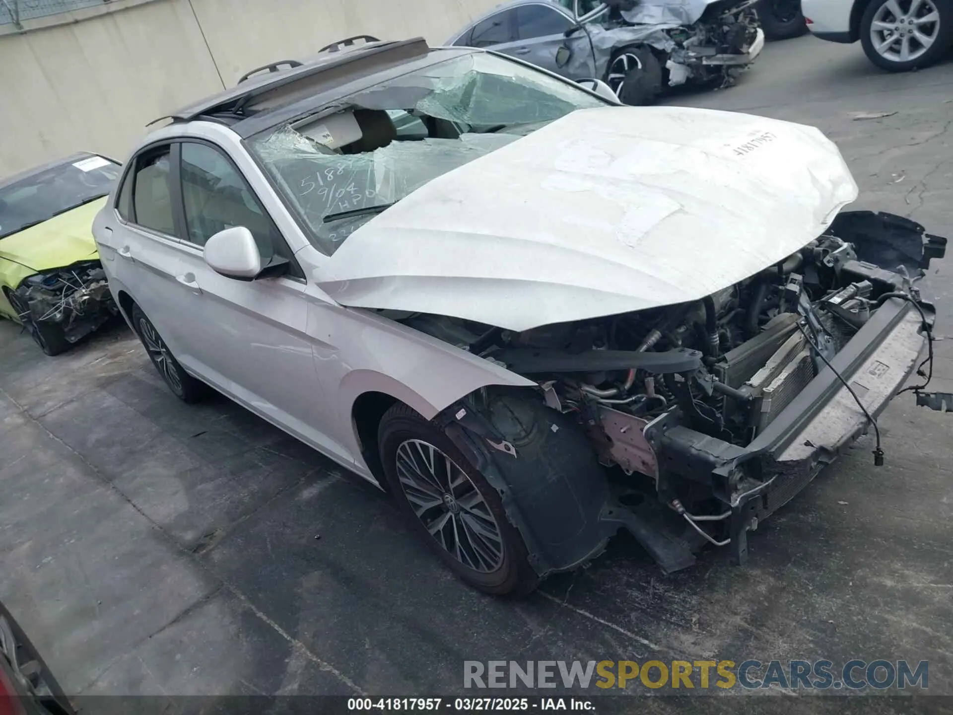 1 Photograph of a damaged car 3VWC57BU5KM064216 VOLKSWAGEN JETTA 2019