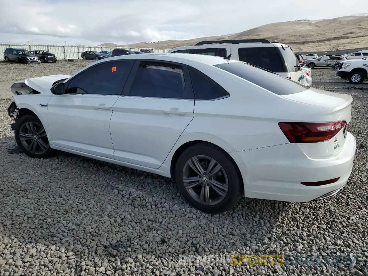 2 Photograph of a damaged car 3VWC57BU5KM066130 VOLKSWAGEN JETTA 2019