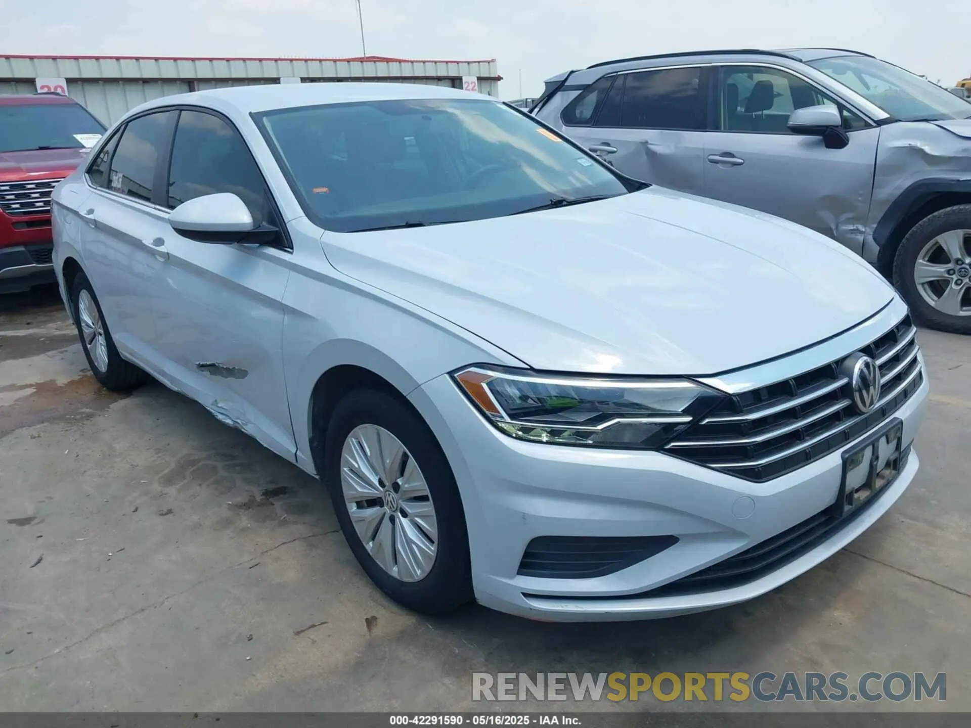 1 Photograph of a damaged car 3VWC57BU5KM067343 VOLKSWAGEN JETTA 2019