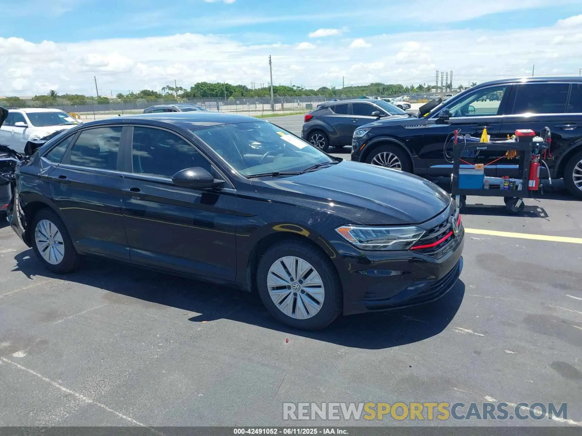 1 Photograph of a damaged car 3VWC57BU5KM083543 VOLKSWAGEN JETTA 2019