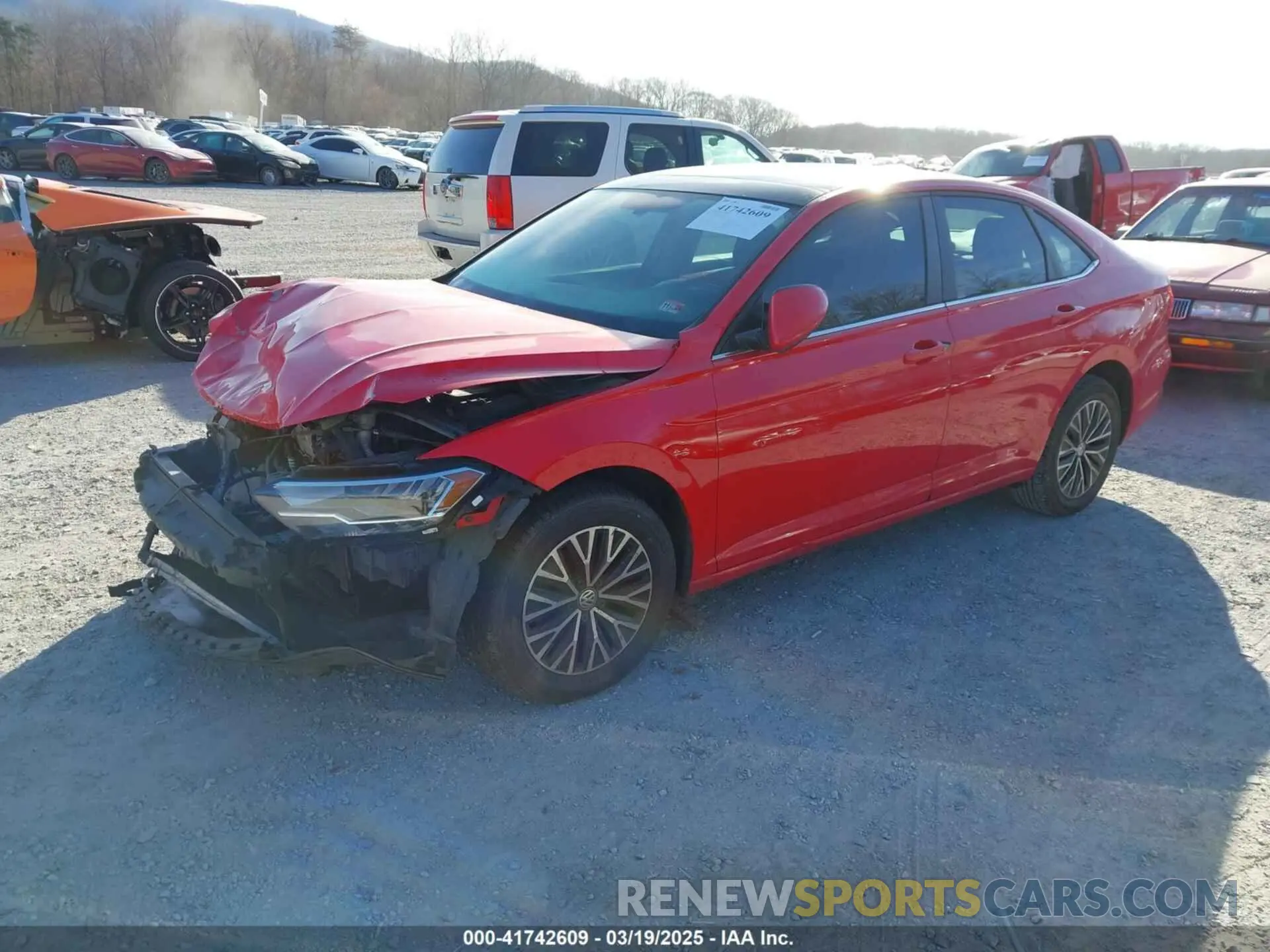 2 Photograph of a damaged car 3VWC57BU5KM099936 VOLKSWAGEN JETTA 2019