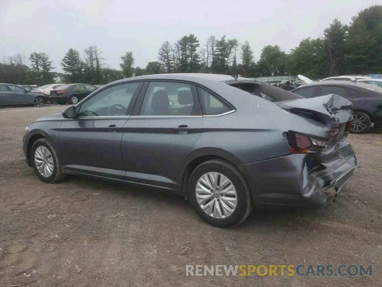 2 Photograph of a damaged car 3VWC57BU5KM126682 VOLKSWAGEN JETTA 2019