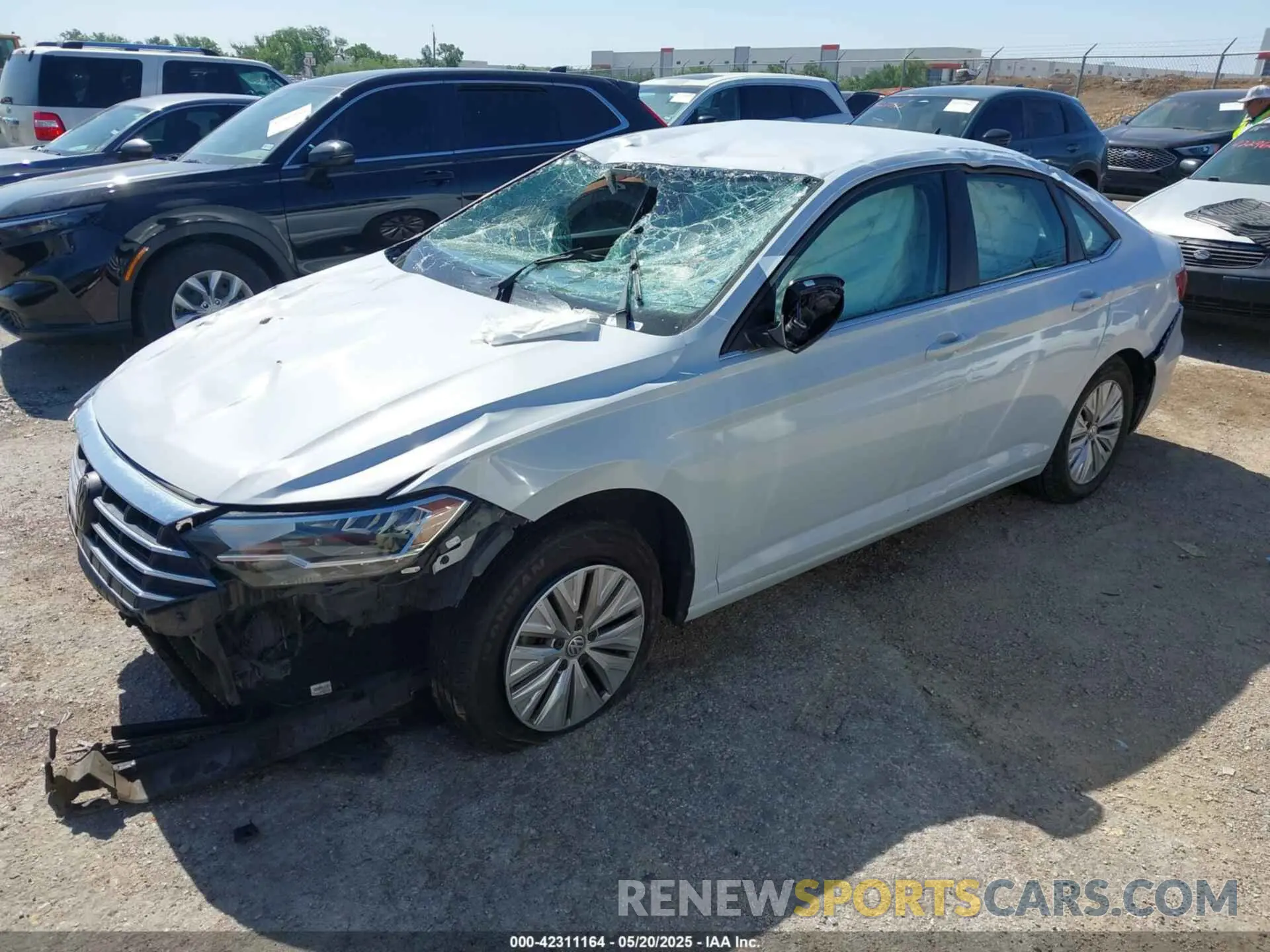 2 Photograph of a damaged car 3VWC57BU5KM131381 VOLKSWAGEN JETTA 2019