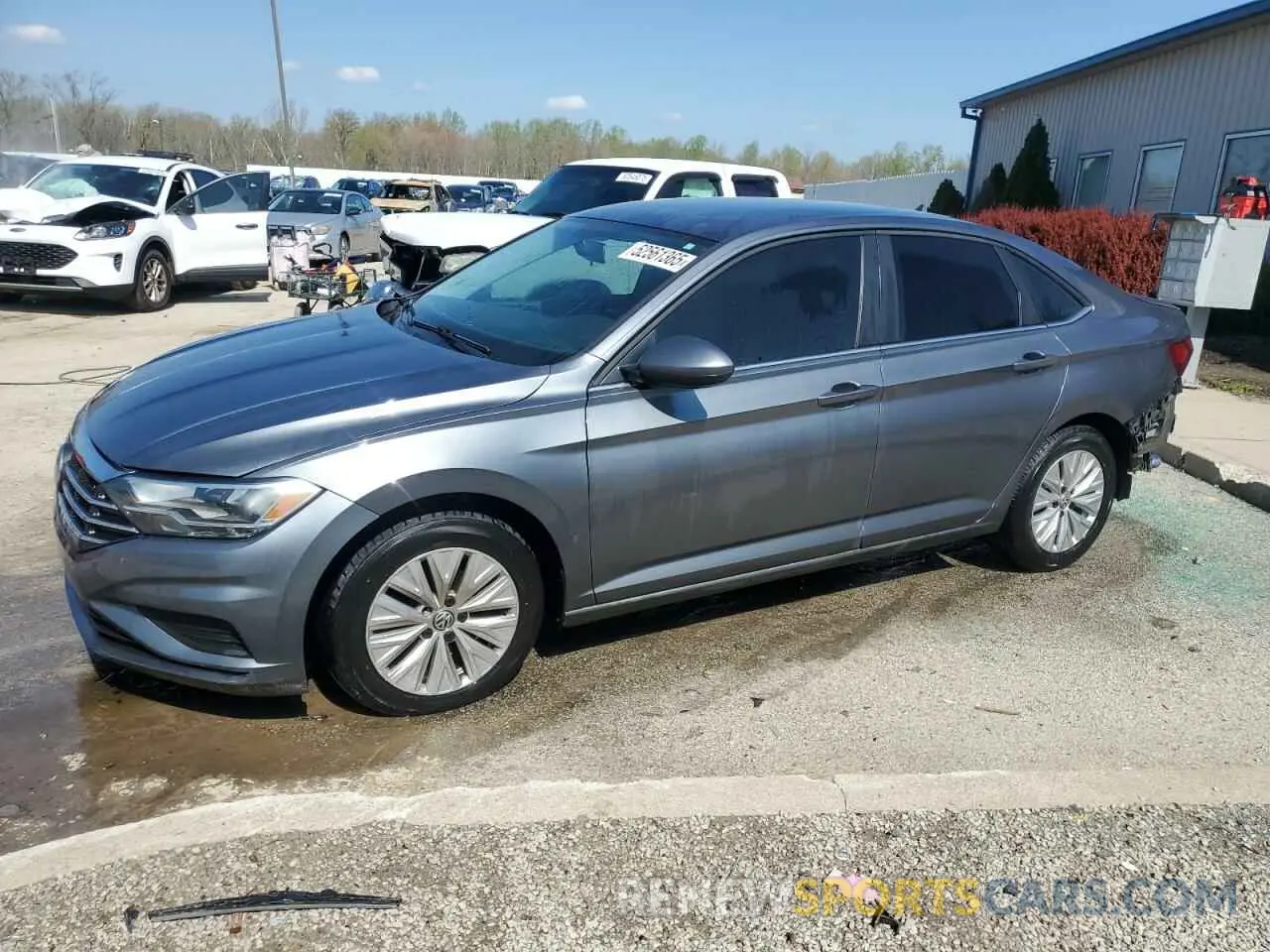 1 Photograph of a damaged car 3VWC57BU5KM143885 VOLKSWAGEN JETTA 2019