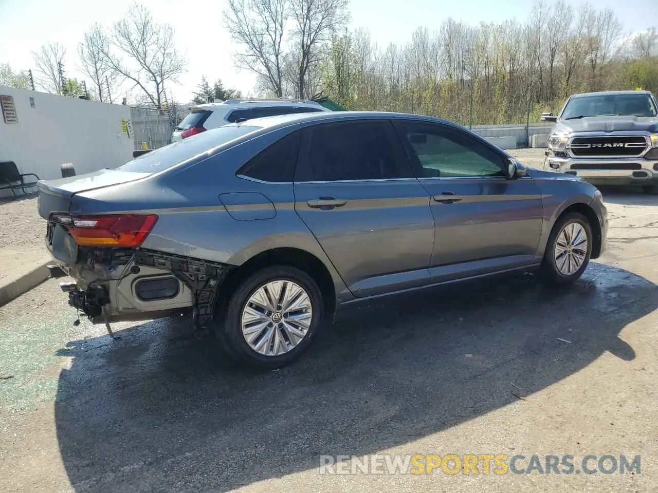 3 Photograph of a damaged car 3VWC57BU5KM143885 VOLKSWAGEN JETTA 2019